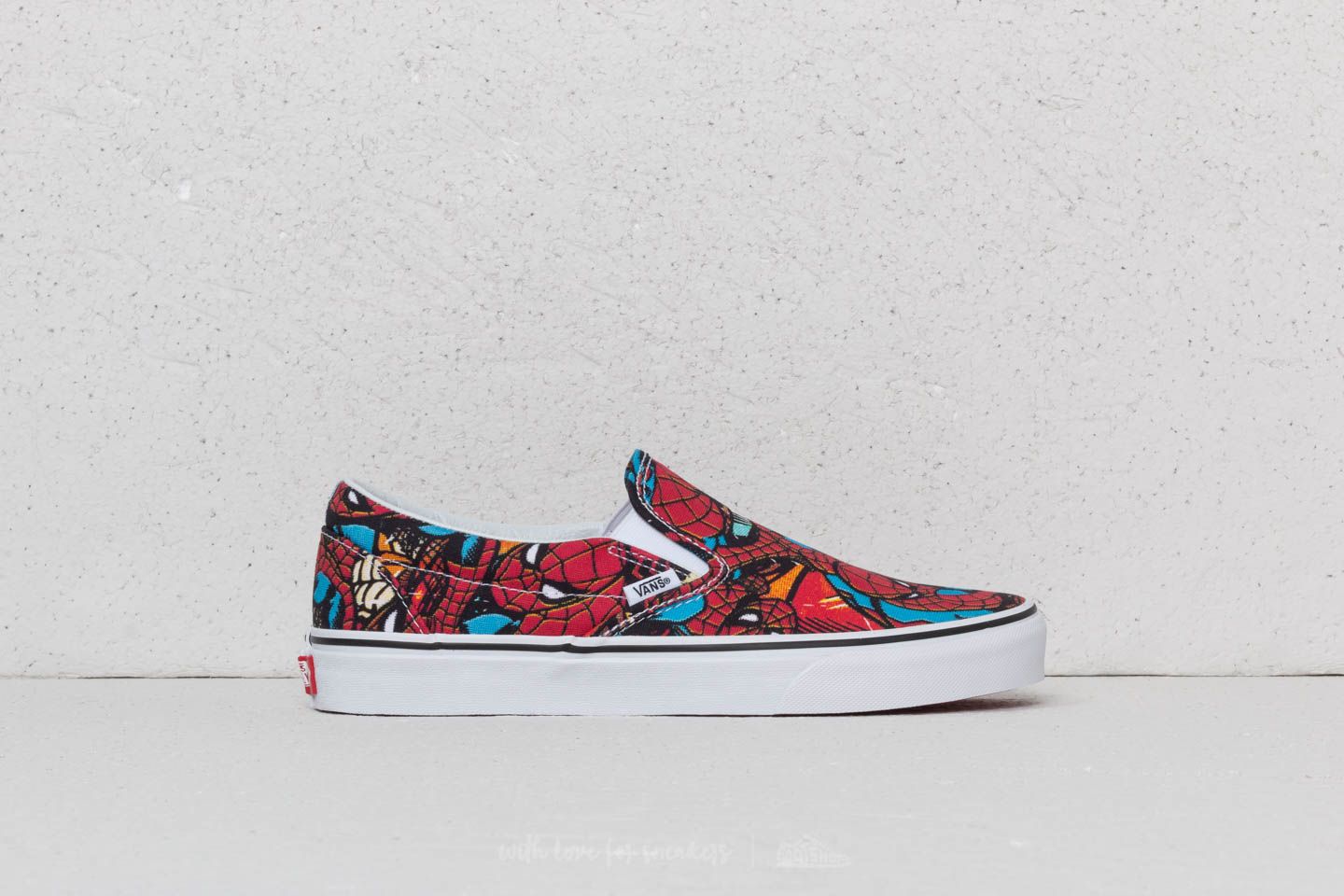 Spider man slip on vans store
