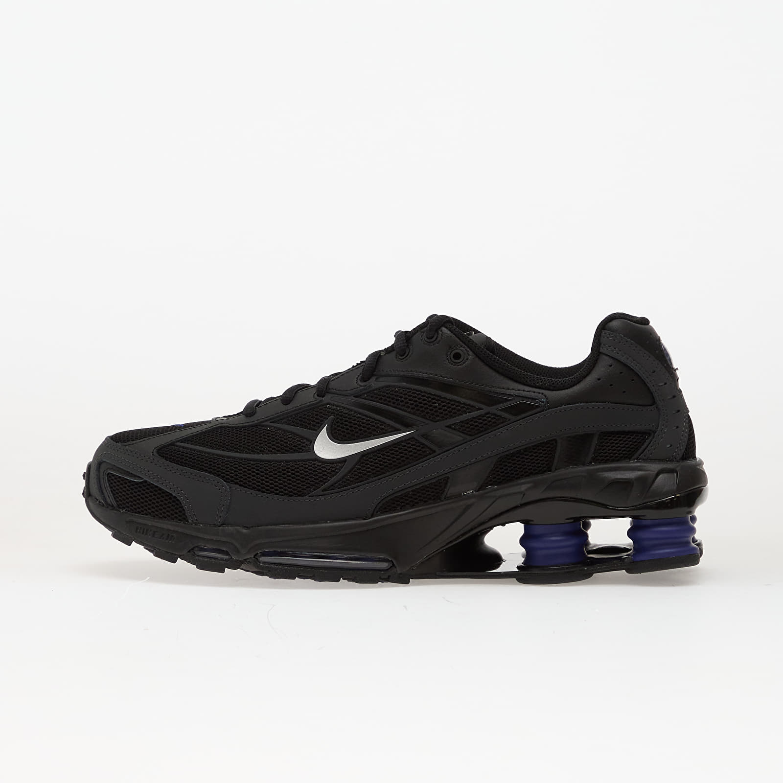 Sko til mænd Nike Shox Ride 2 Black/ Metallic Silver-Deep Royal Blue