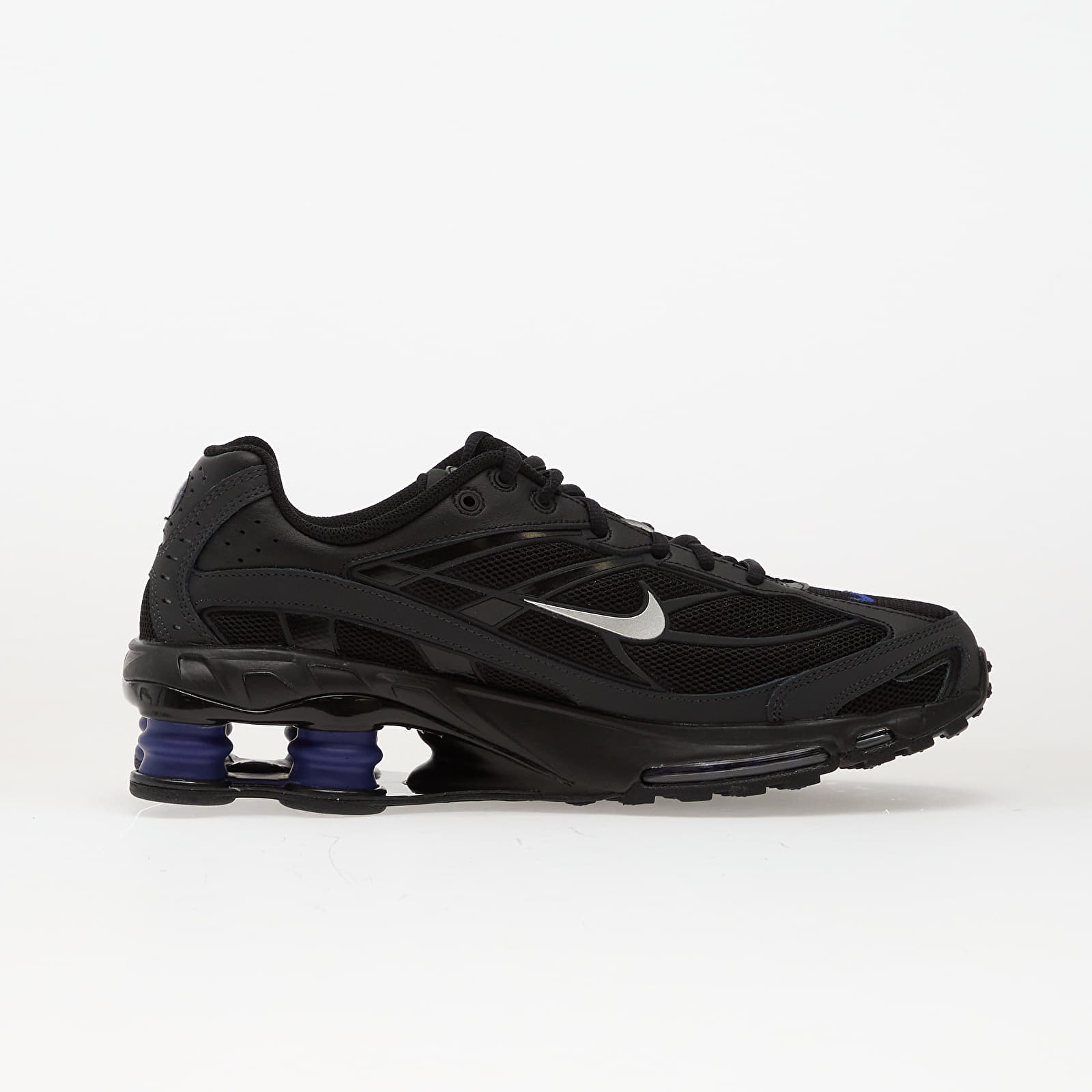 Sko til mænd Nike Shox Ride 2 Black/ Metallic Silver-Deep Royal Blue
