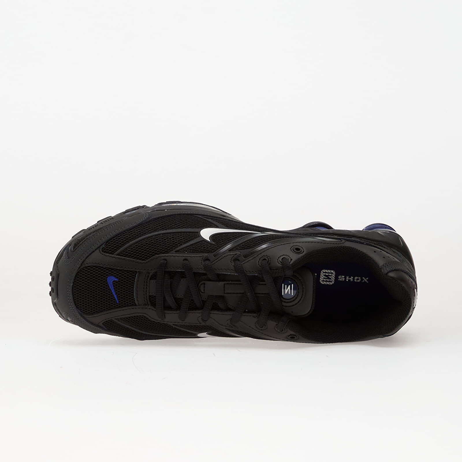 Sko til mænd Nike Shox Ride 2 Black/ Metallic Silver-Deep Royal Blue