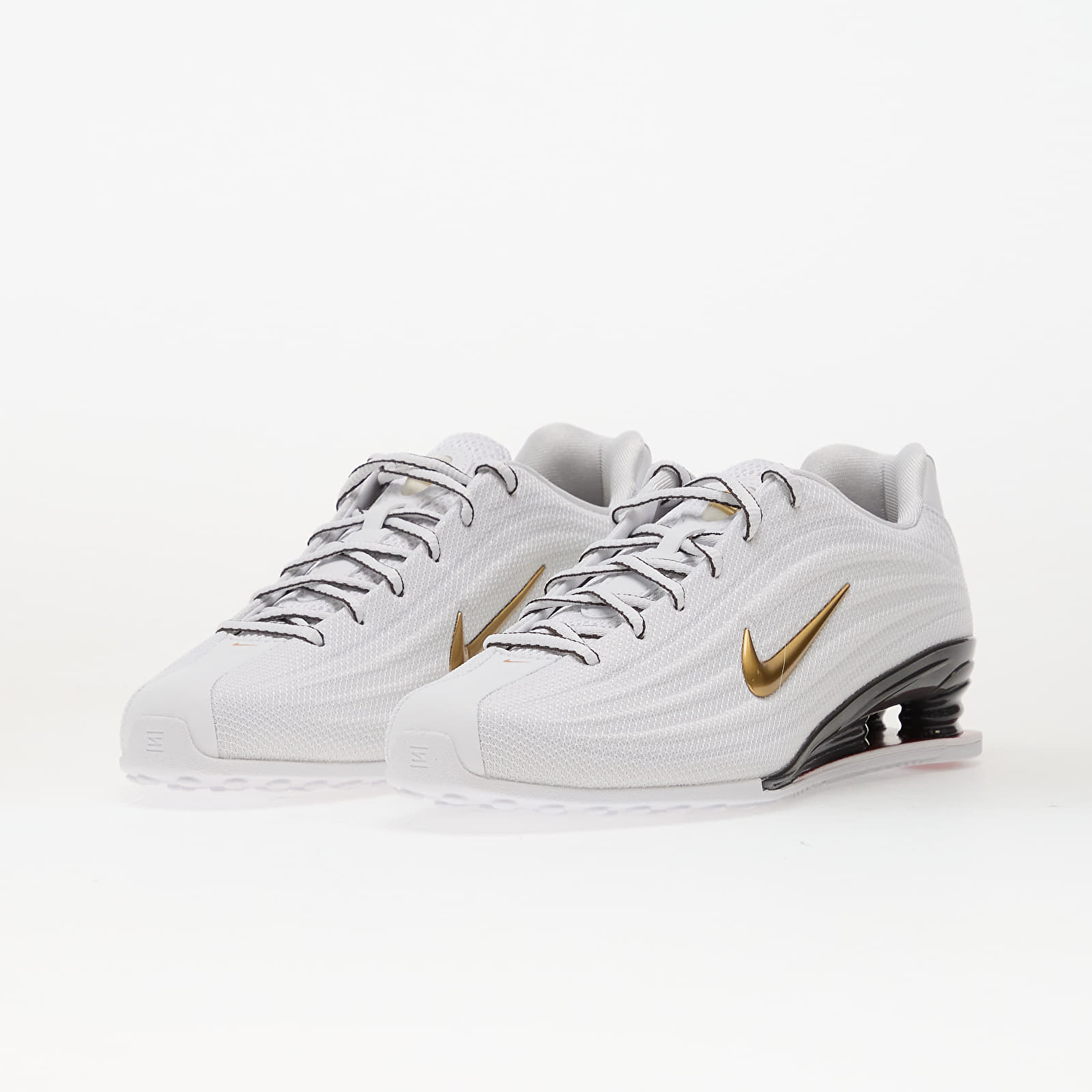 Sapatos de mulher Nike W Shox Z White/ Varsity Red-Metallic Gold