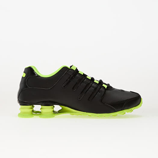 靴 NIKE SHOX BLACK/GREEN Nike Shox Nz Black/ White-Volt | Footshop