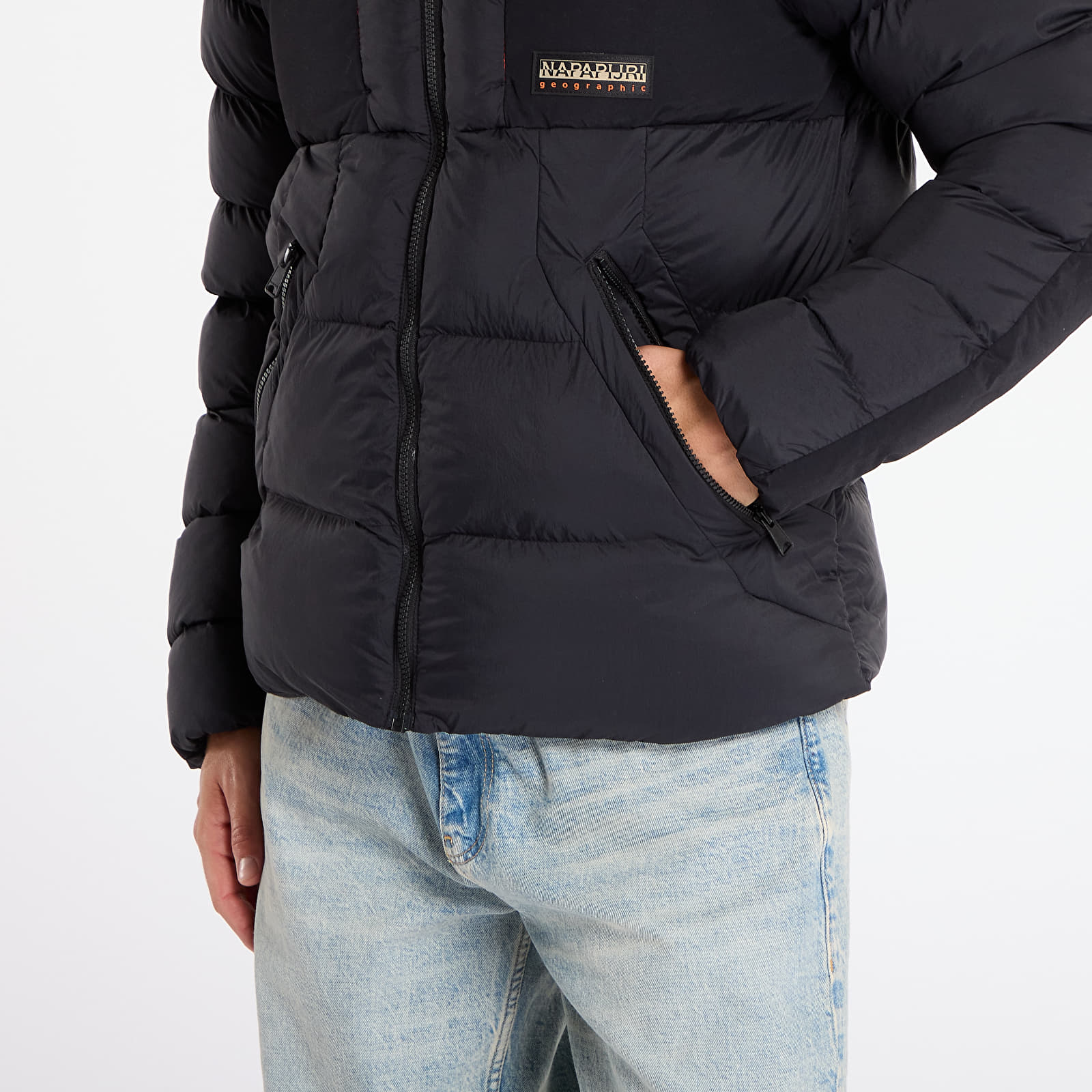 Herrenjacken Napapijri A-Moesa Puf Black