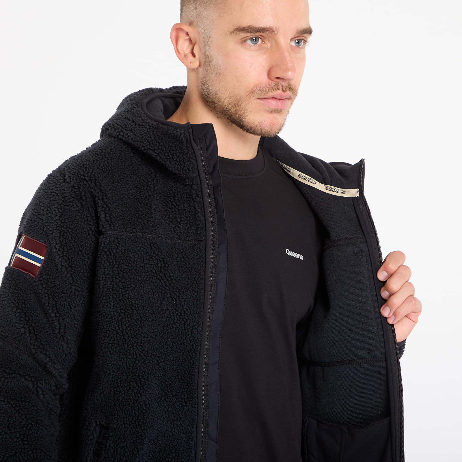 Moške jakne Napapijri Yupik Fzh 3 Black