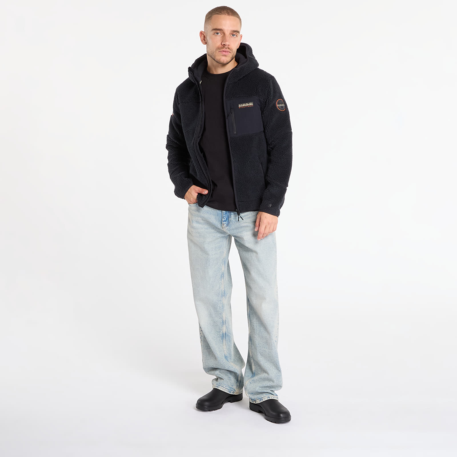 Moške jakne Napapijri Yupik Fzh 3 Black