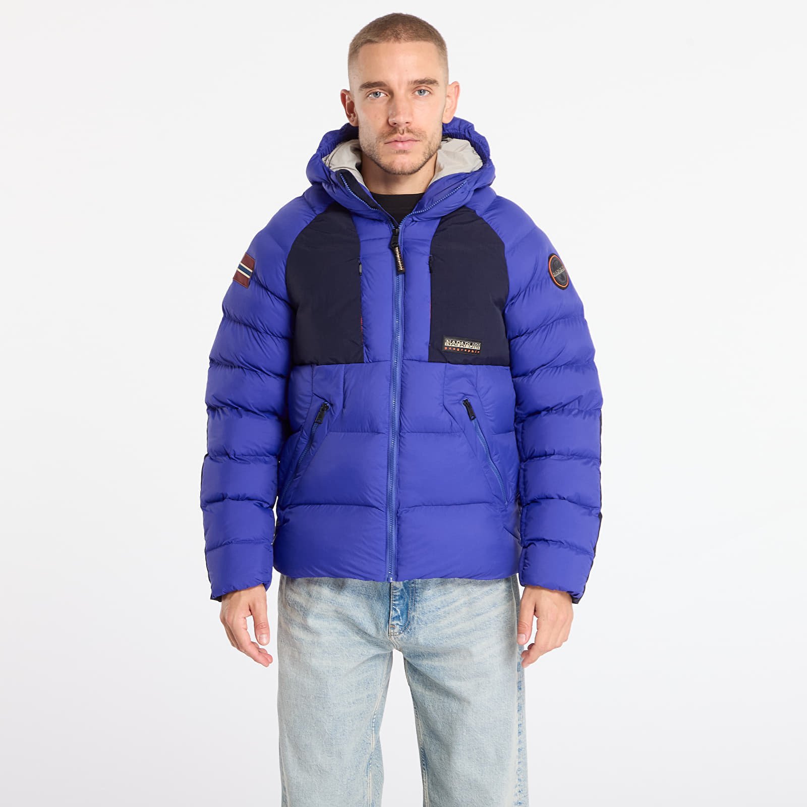 Jacheta Napapijri A-Moesa Puf Royal Blue XL