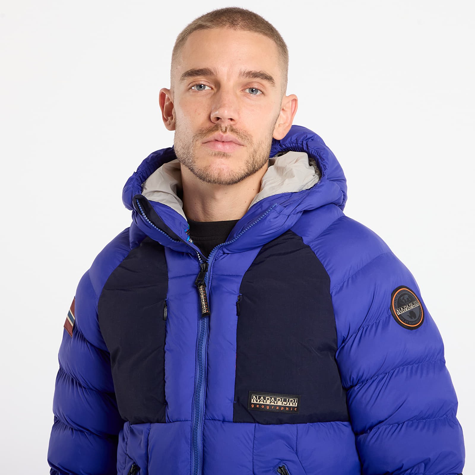 Men's jackets Napapijri A-Moesa Puf Royal Blue