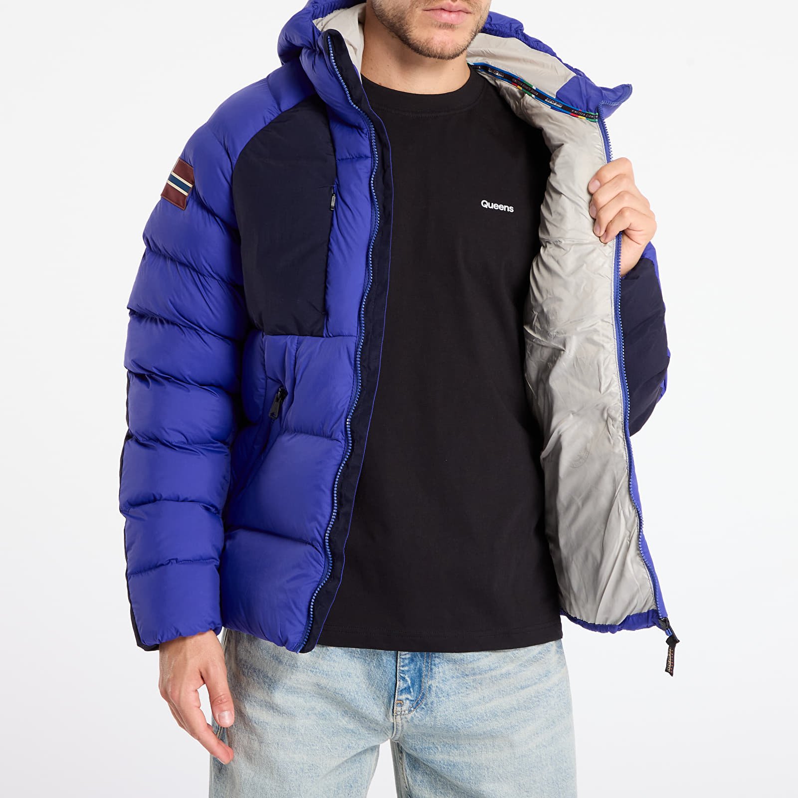 Men's jackets Napapijri A-Moesa Puf Royal Blue