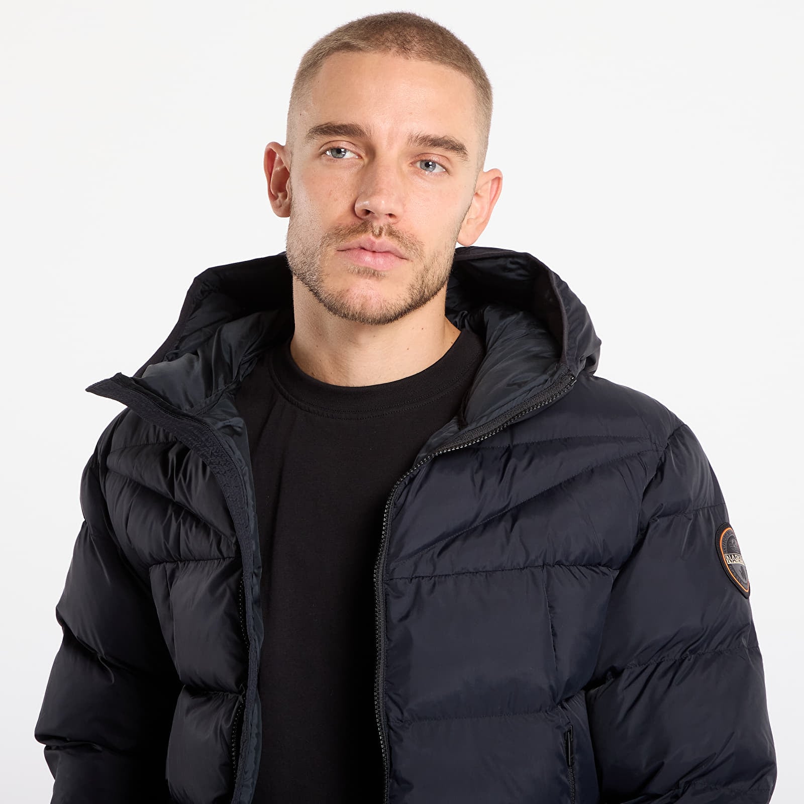 Men's jackets Napapijri A-Molveno Hood Black Beauty