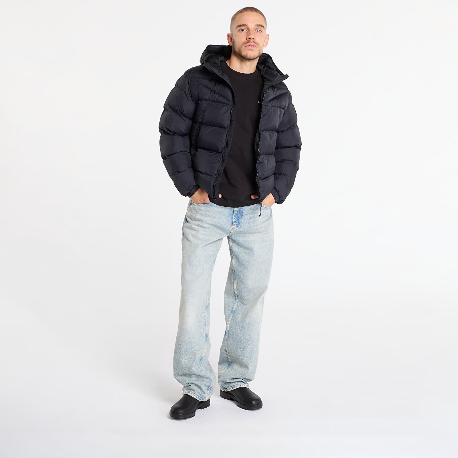 Men's jackets Napapijri A-Molveno Hood Black Beauty