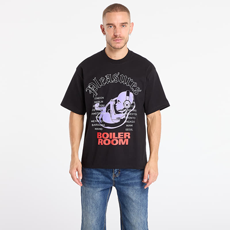 T-shirt PLEASURES Headphone T-Shirt Black