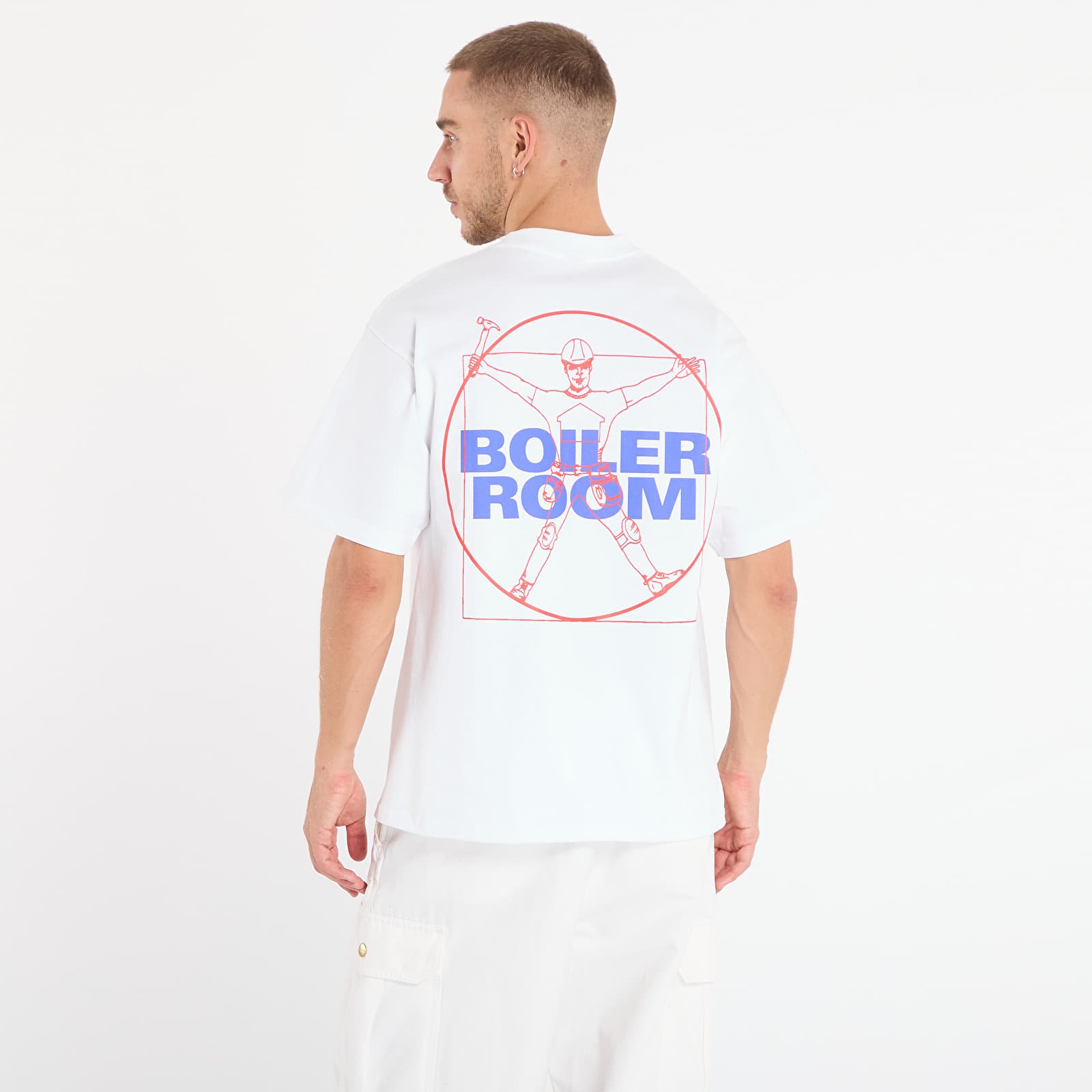 T-skjorter for menn PLEASURES Loud Music T-Shirt White