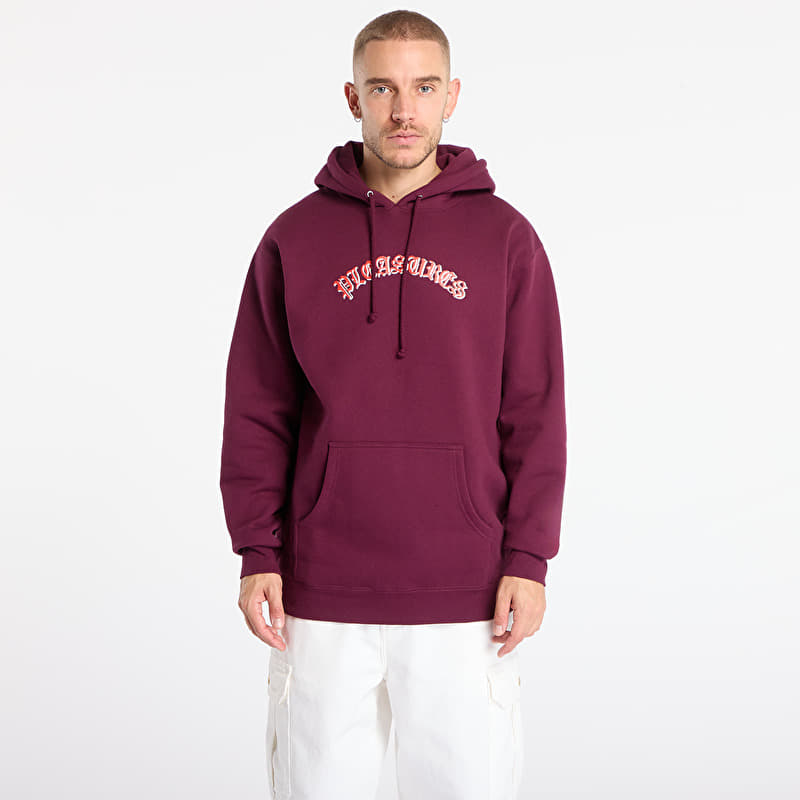 Sweatshirt PLEASURES Mirror Hoodie Eggplant