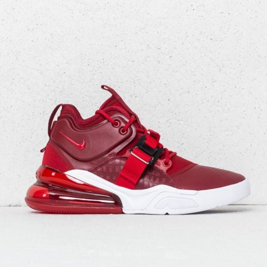 Nike all red air force 270 new arrivals