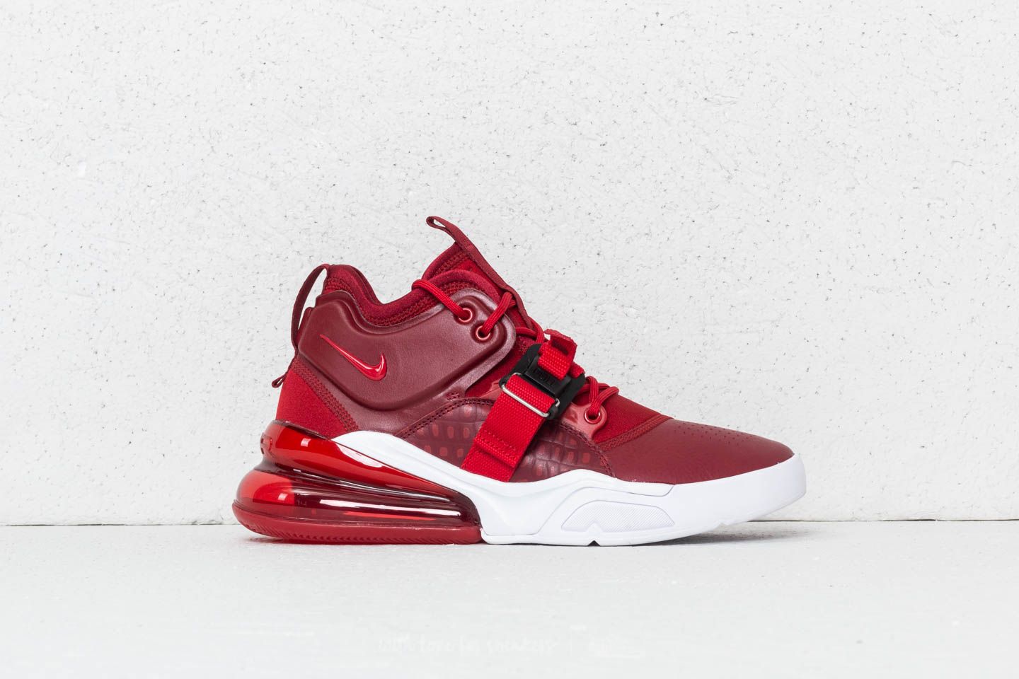 Herren Sneaker und Schuhe Nike Air Force 270 Team Red Gym Red White Footshop