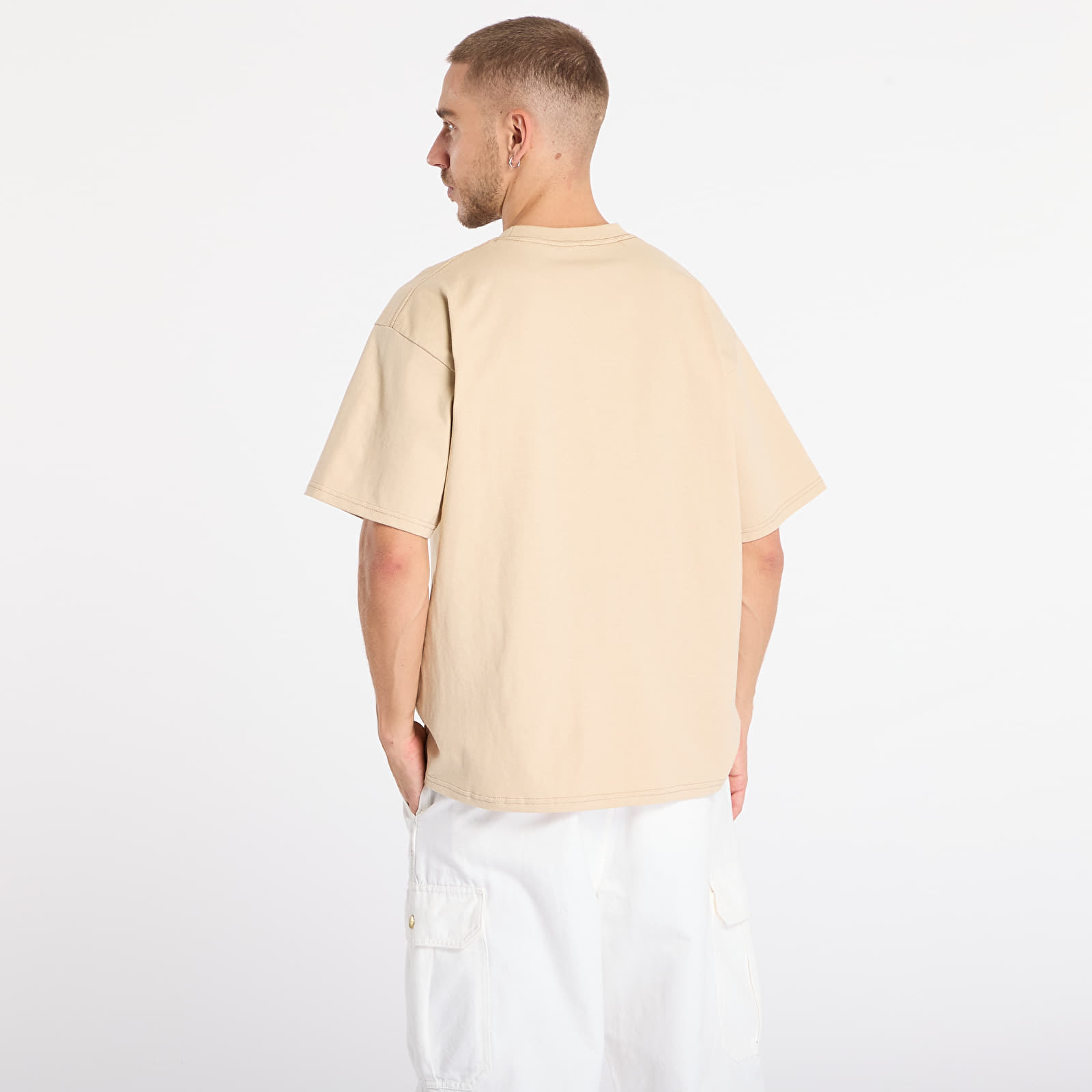 Men's T-shirts PLEASURES Pipe T-Shirt Sand