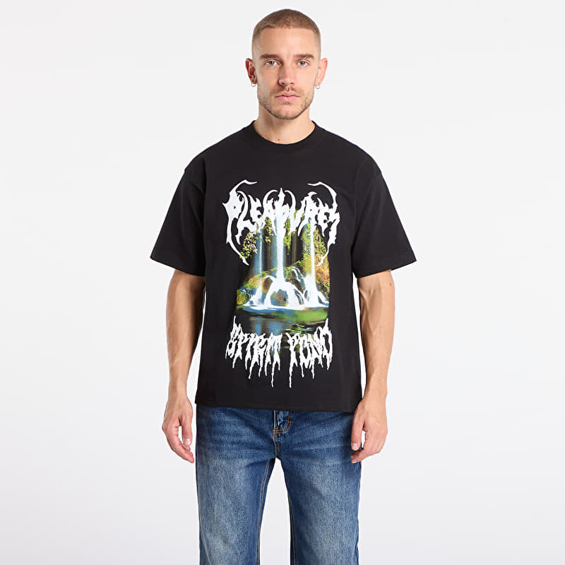 T-shirt PLEASURES Pond T-Shirt Black
