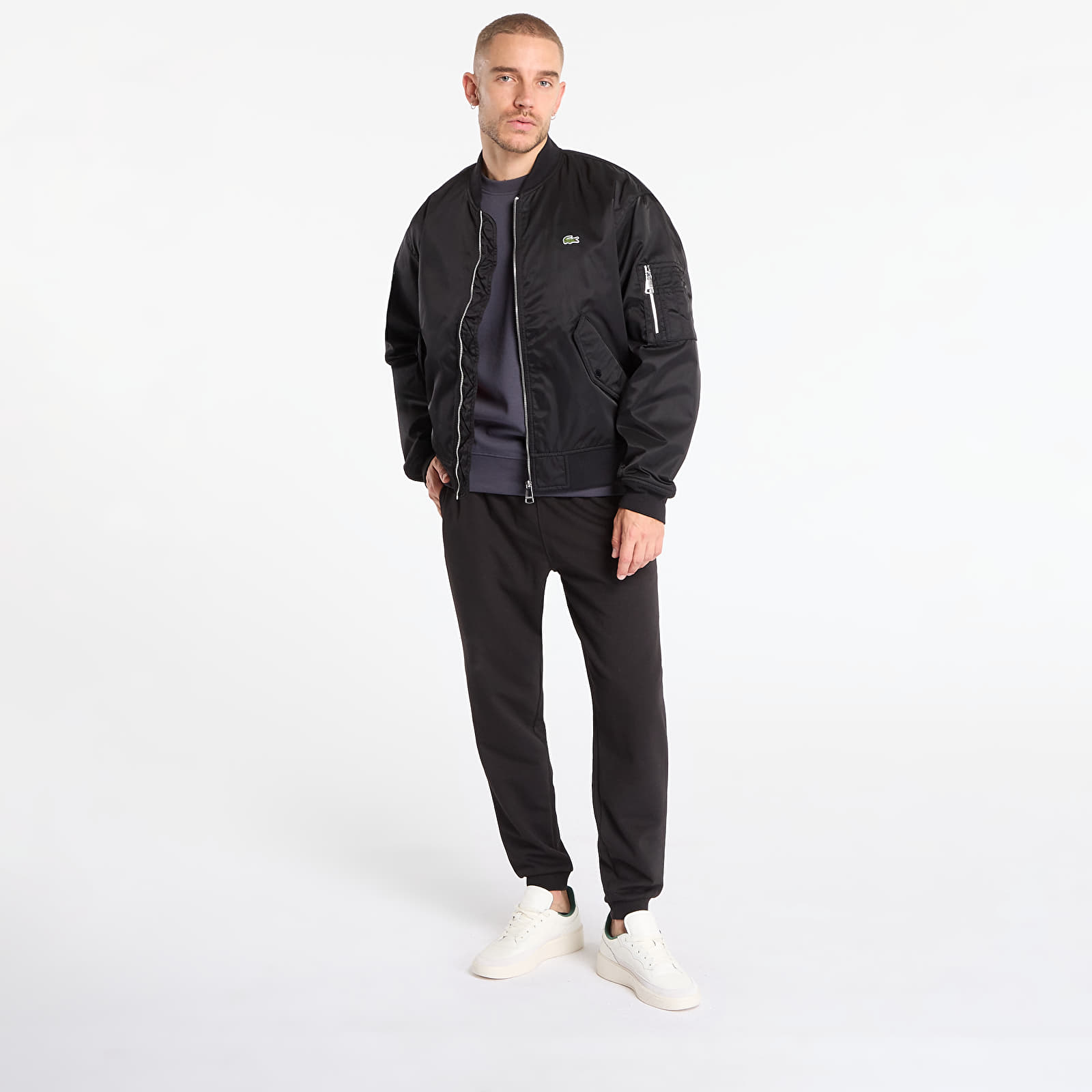 Herrenjacken LACOSTE Men's Jacket Black
