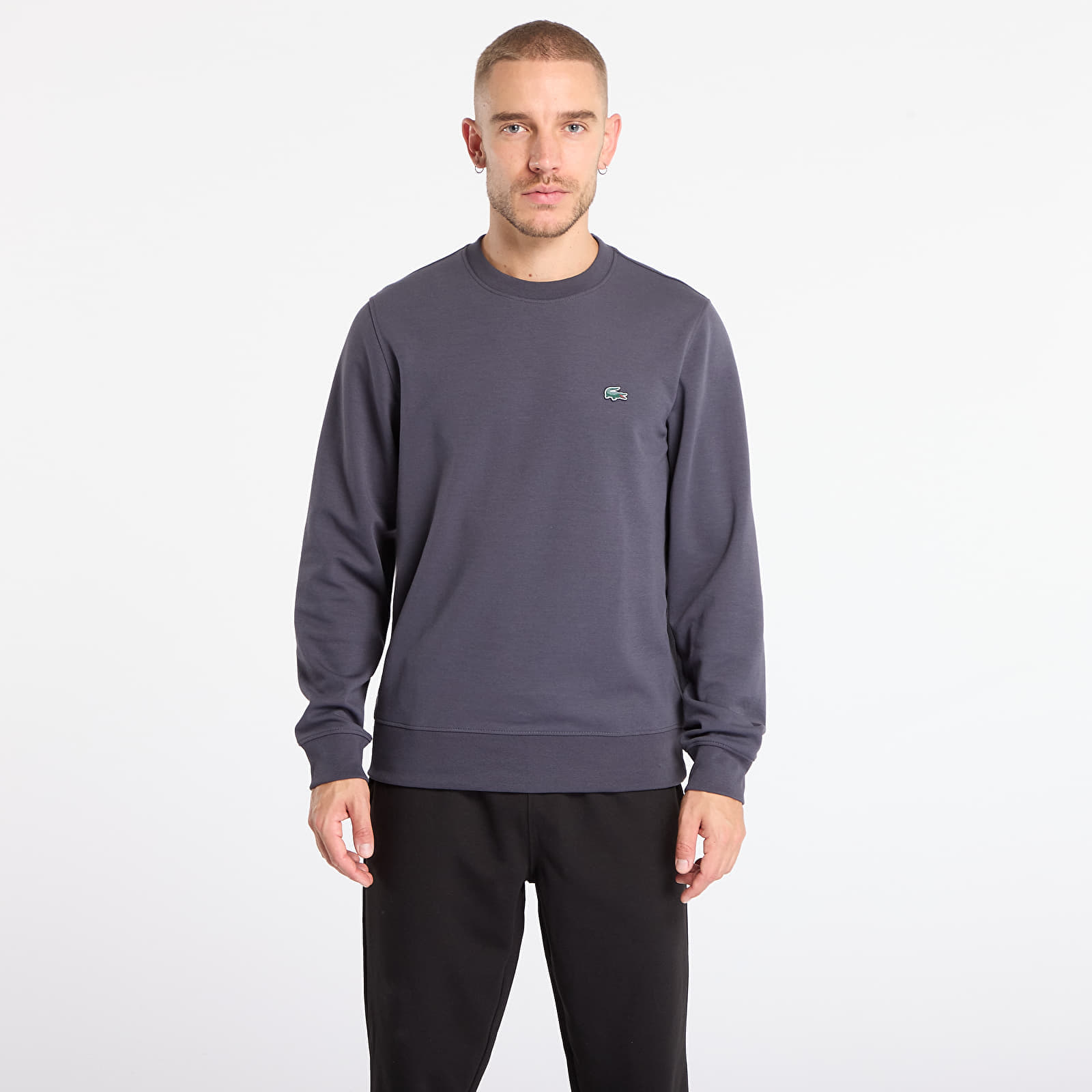 Sweatshirt LACOSTE Mens Sweatshirt Graphite XL