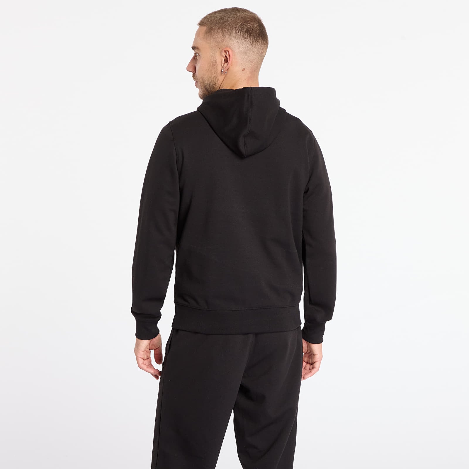 Moški hoodiji  LACOSTE Men's Sweatshirt Black