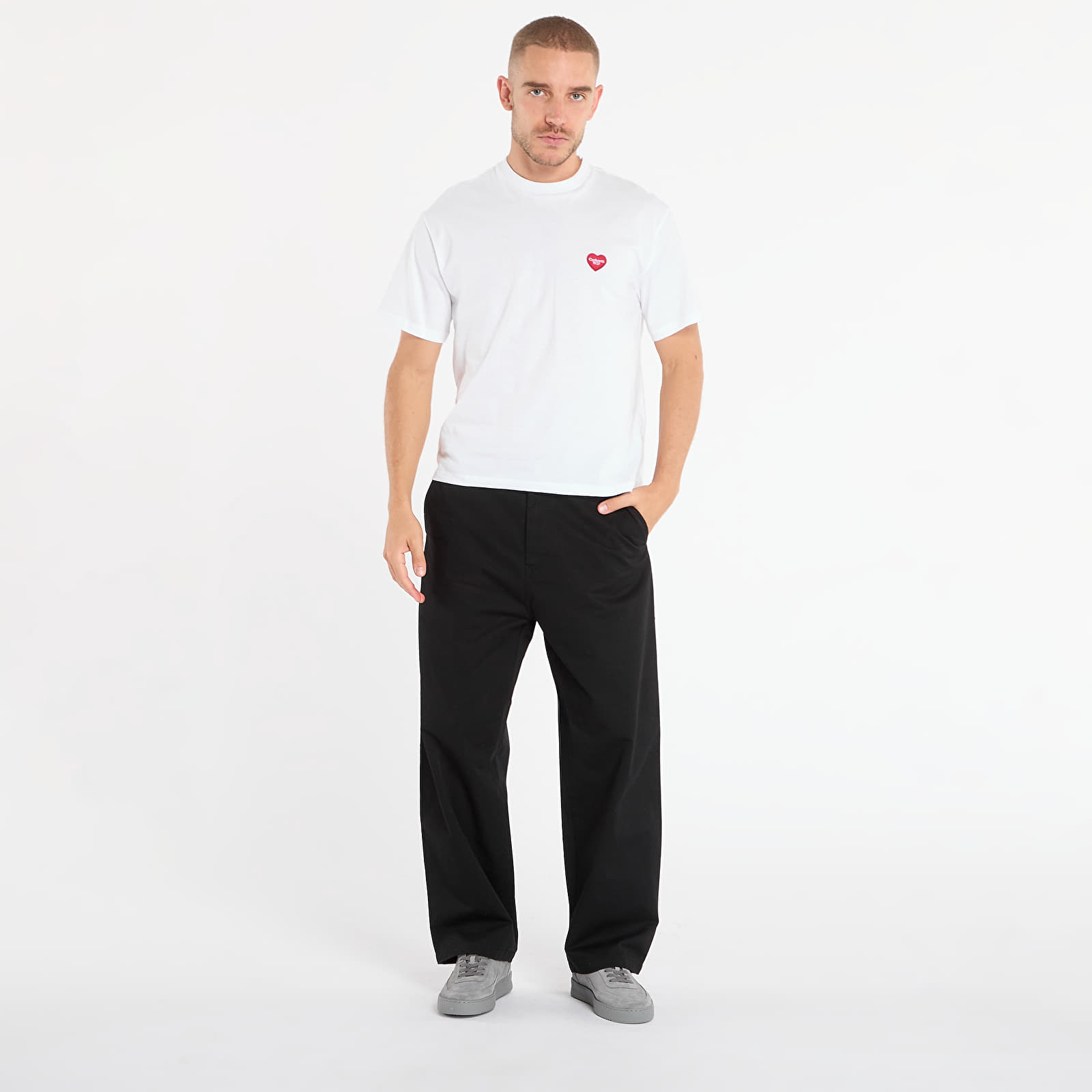 Men's trousers Carhartt WIP Brady Pant Black Stone Washed