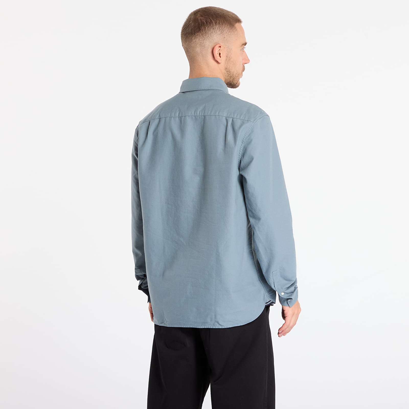 Muške majice FRED PERRY Oxford Shirt Stockport Blue