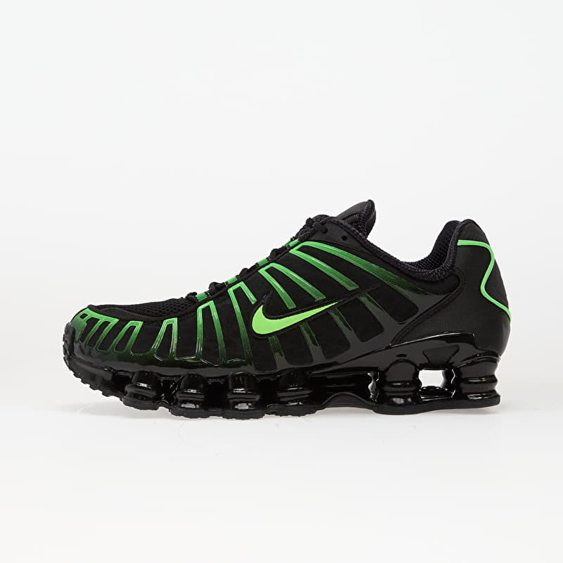 Nike Shox TL Black/ Green Strike-Black