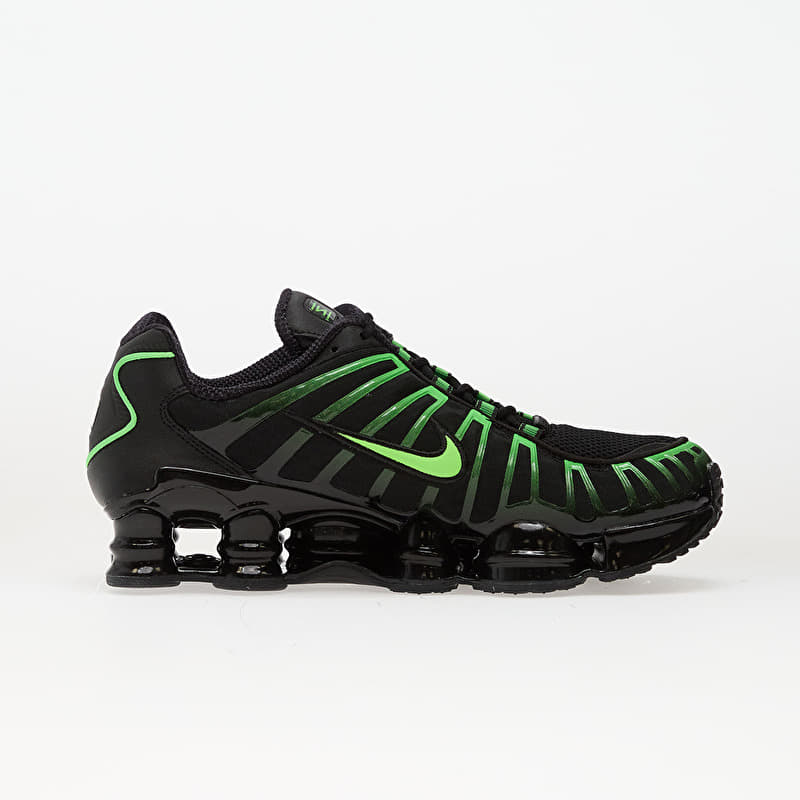 Nike Shox TL Black/ Green Strike-Black | Footshop