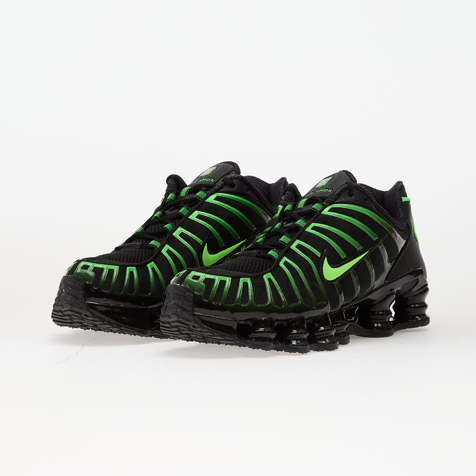 Sapatos de homem Nike Shox Tl Black/ Green Strike-Black