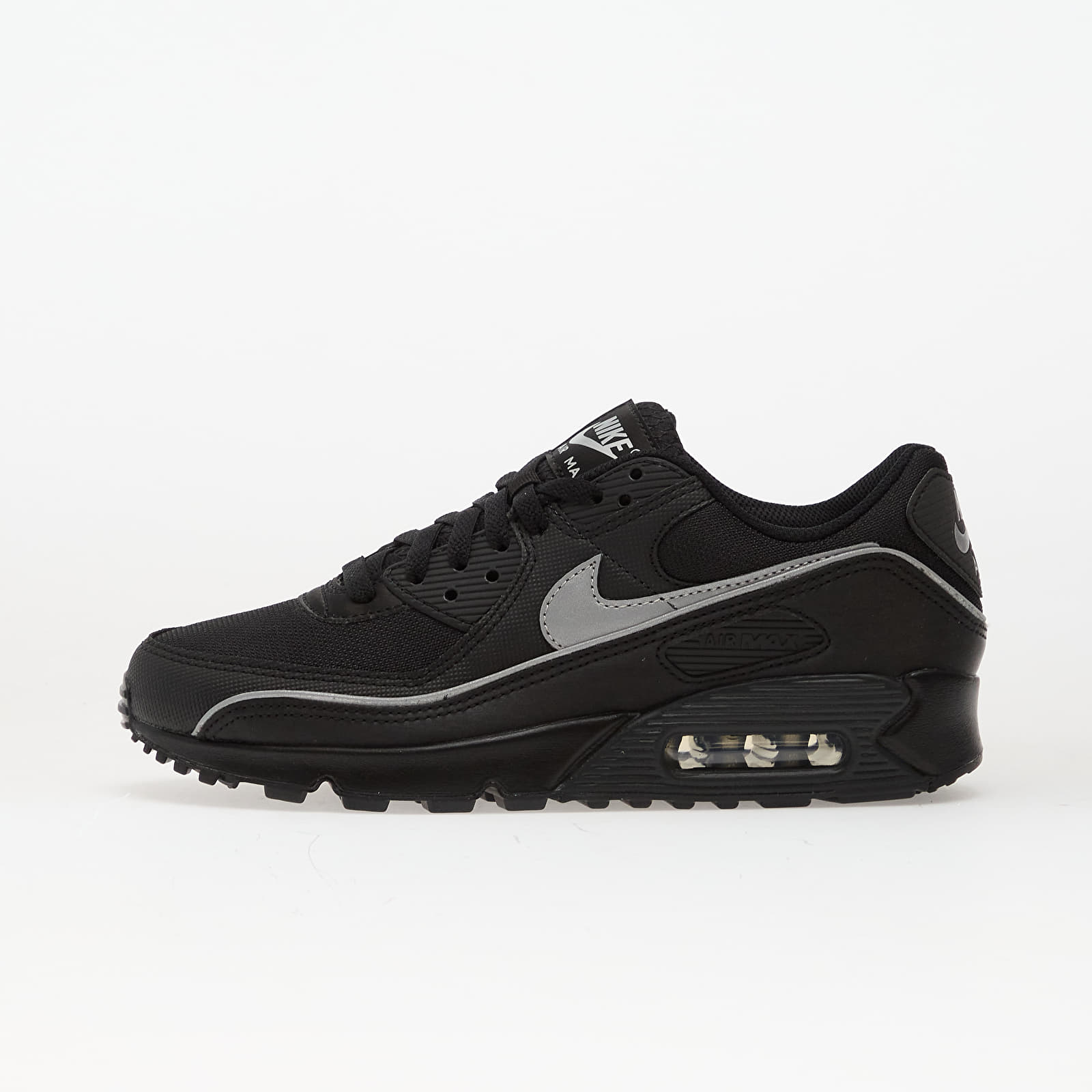 Sapatos de homem Nike Air Max 90 Premium Black/ Multi-Color-Black-Anthracite