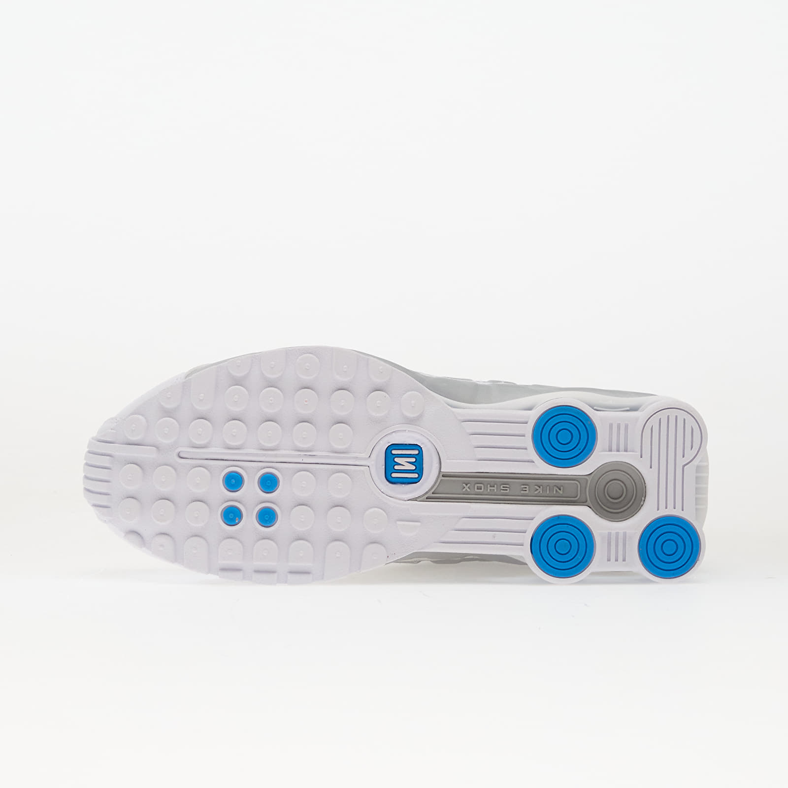 Buty damskie Nike Shox R4 White/ Metallic Silver-Blue Hero
