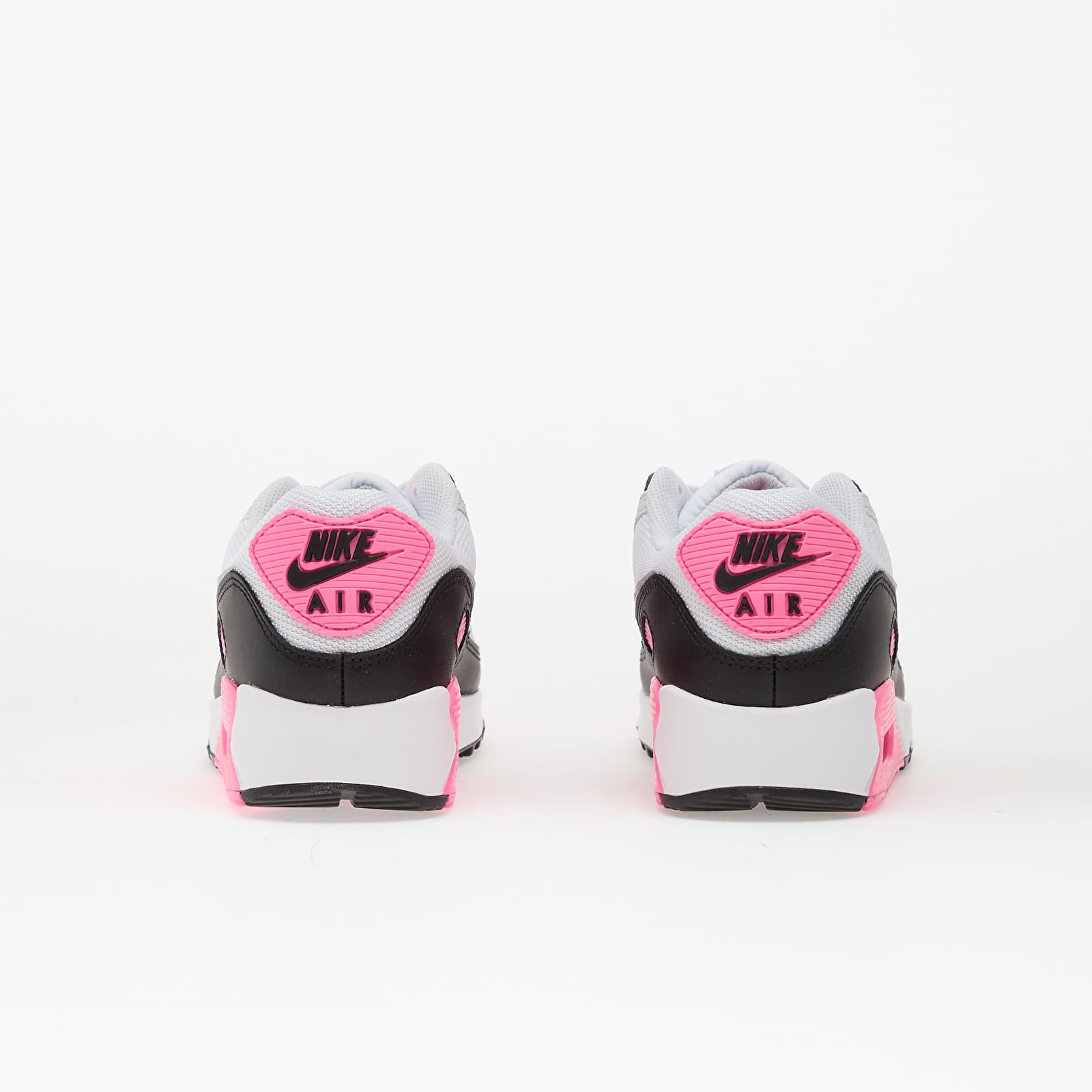 Sapatos de mulher Nike Air Max 90 White/ Wolf Grey-Pink Glow-Black