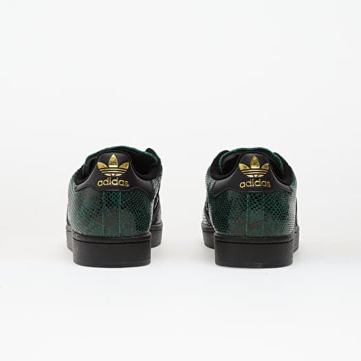 Women's shoes adidas Superstar II W Collegiate Green/ Core Black