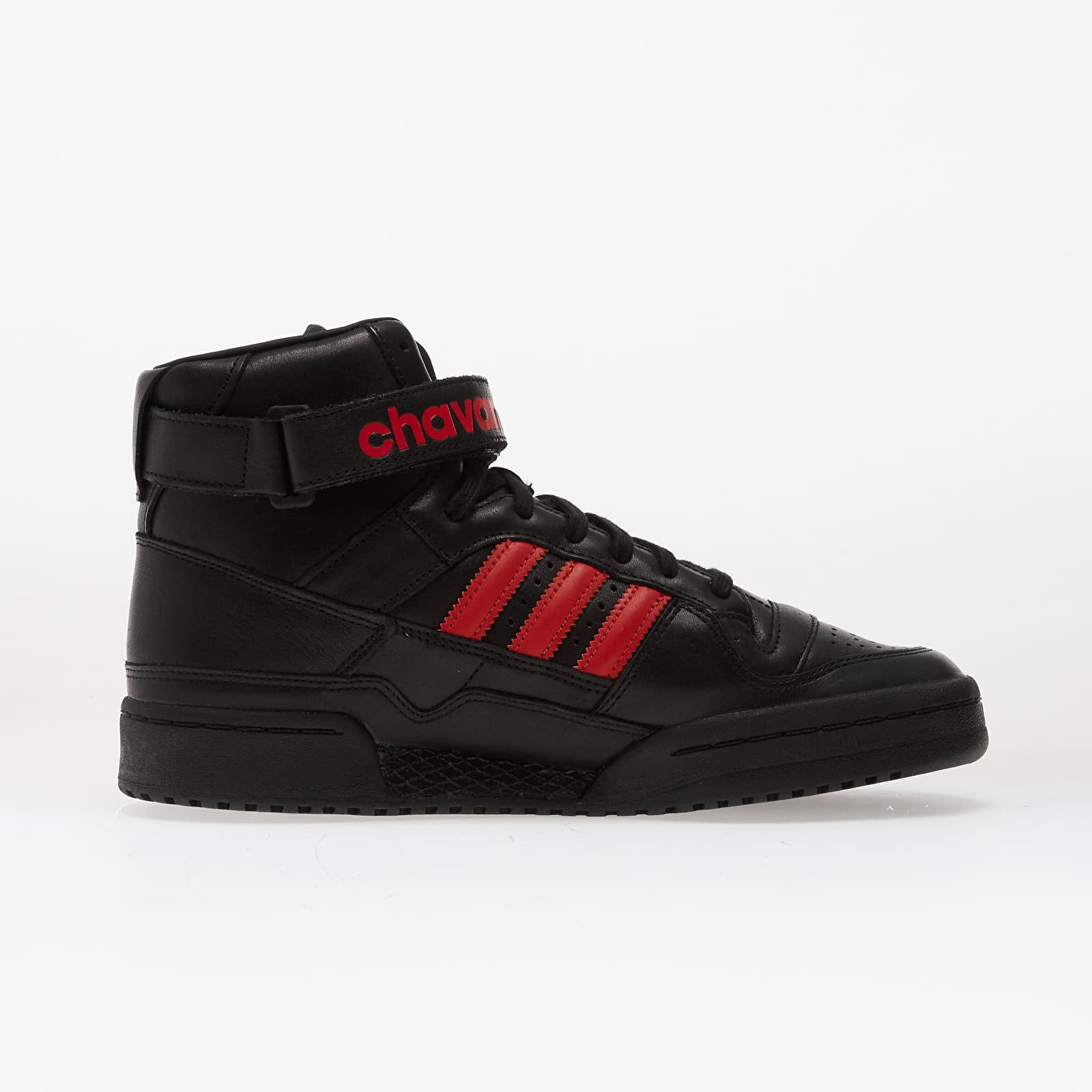 Vyriška avalynė adidas x Willy Chavarria Forum 84 Hi Core Black/ Core Black/ Red