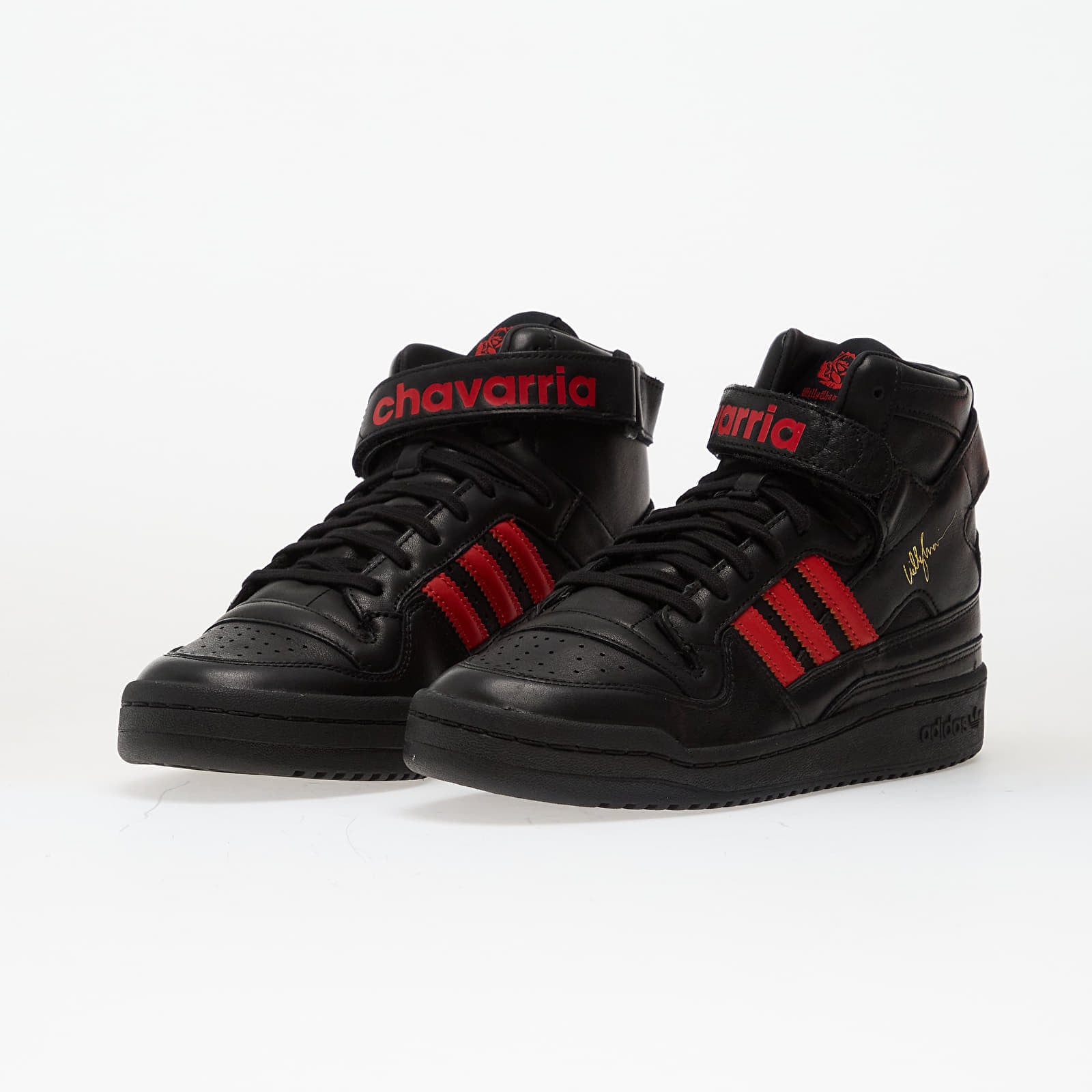 Vyriška avalynė adidas x Willy Chavarria Forum 84 Hi Core Black/ Core Black/ Red