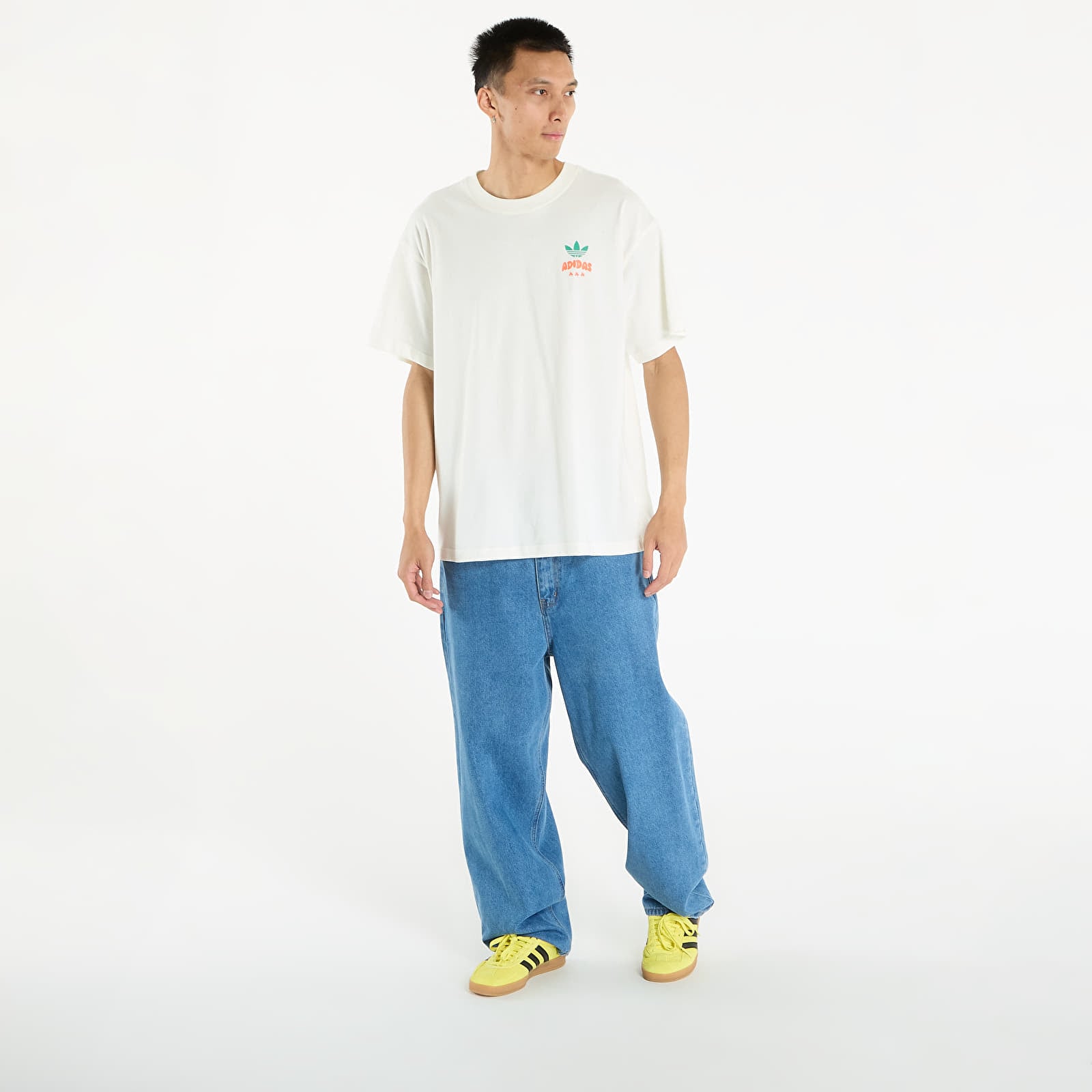 Μπλούζες adidas Jalapeno Graphic T-Shirt Off White