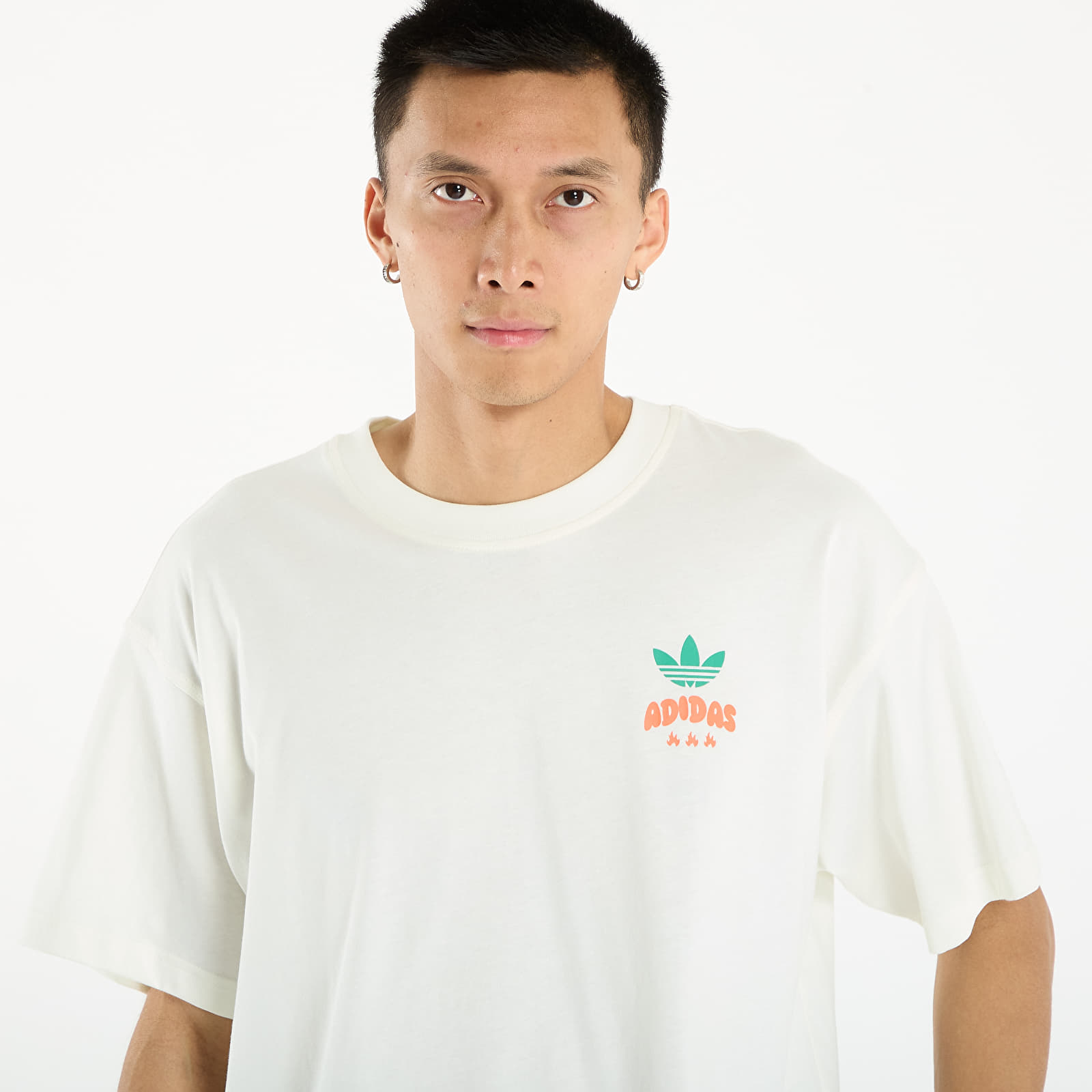 Μπλούζες adidas Jalapeno Graphic T-Shirt Off White