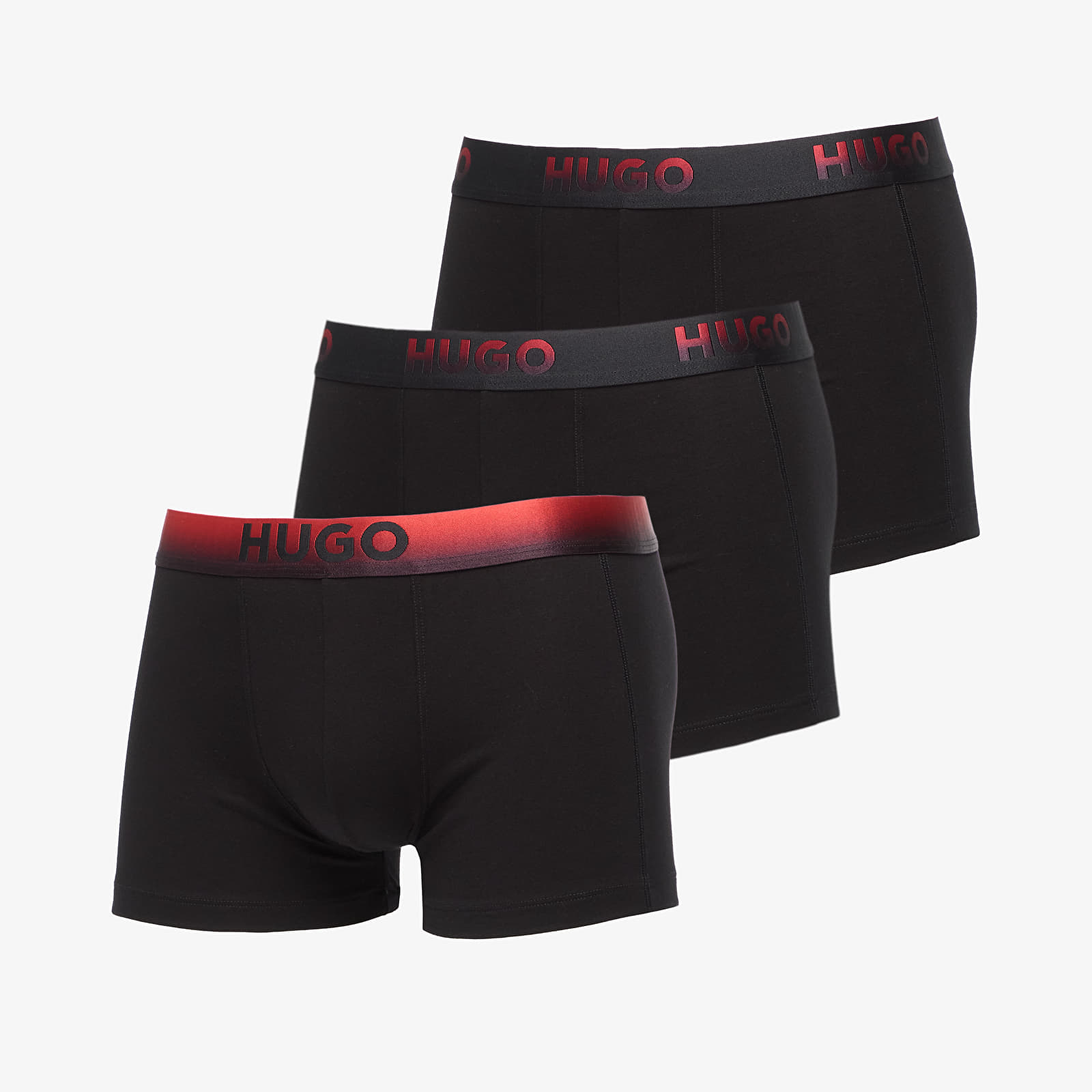 Boksershorts Hugo Boss B Trunk 3-Pack Spray Black