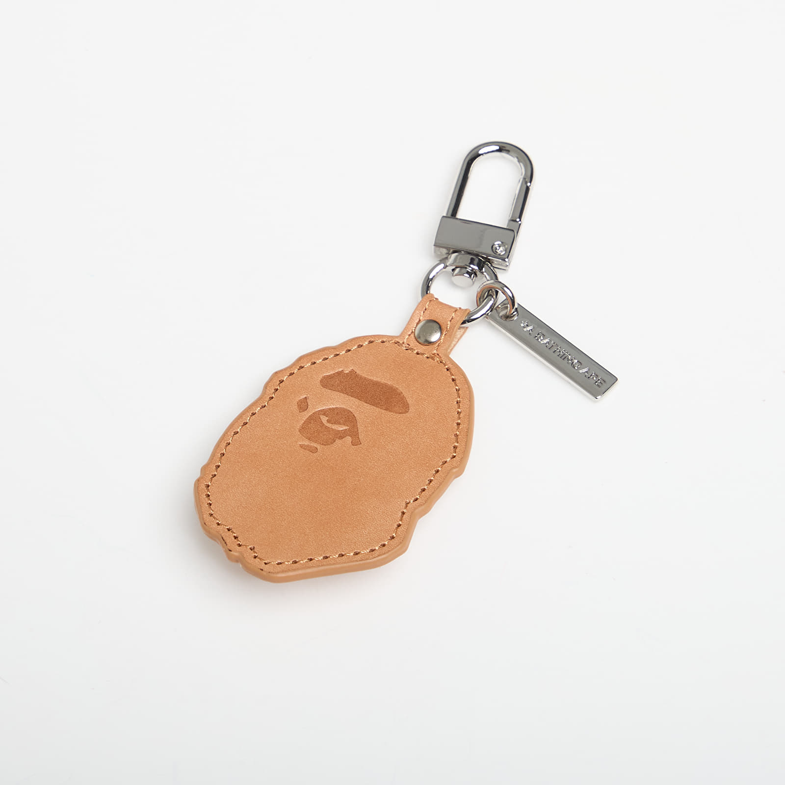 Andere accessoires A BATHING APE Ape Head Leather Keychain Brown