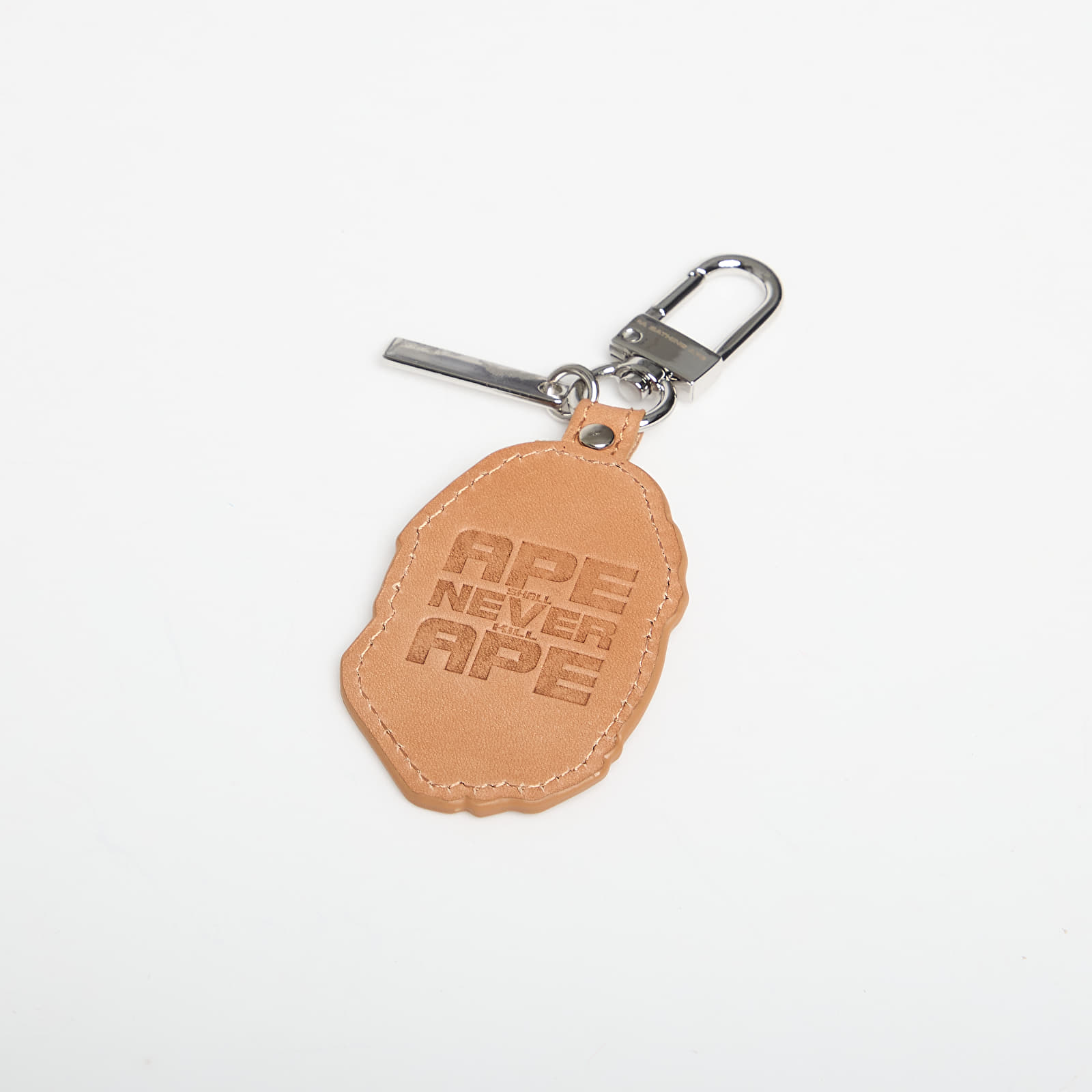 Andere accessoires A BATHING APE Ape Head Leather Keychain Brown
