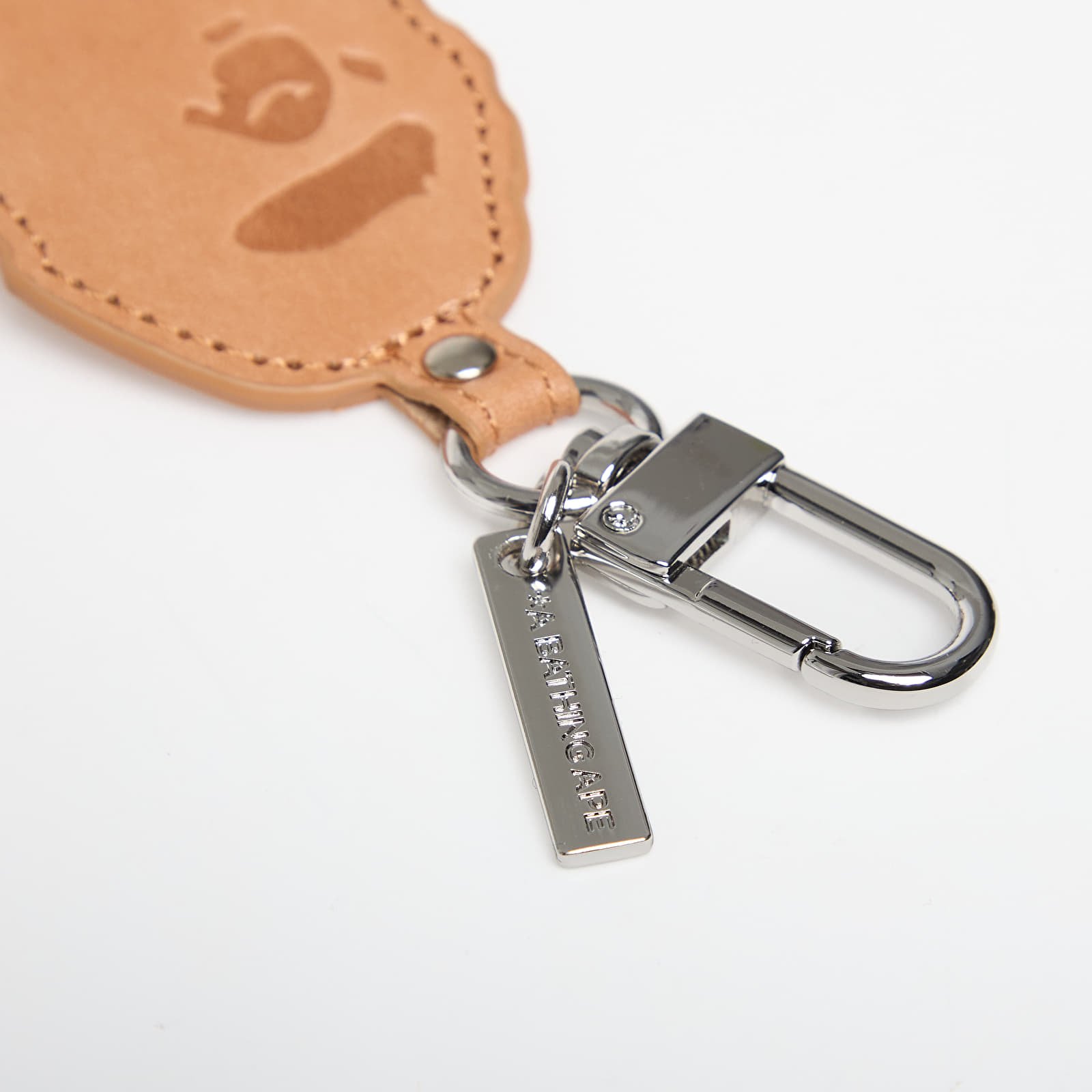 Andere accessoires A BATHING APE Ape Head Leather Keychain Brown