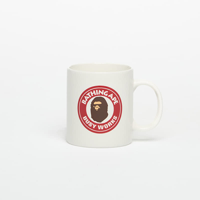 A BATHING APE Busy Works Mug Red