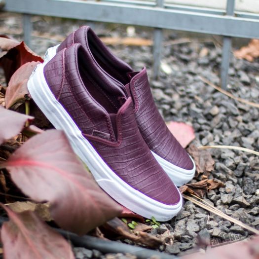 Vans Classic Slip On CA Croc Leather