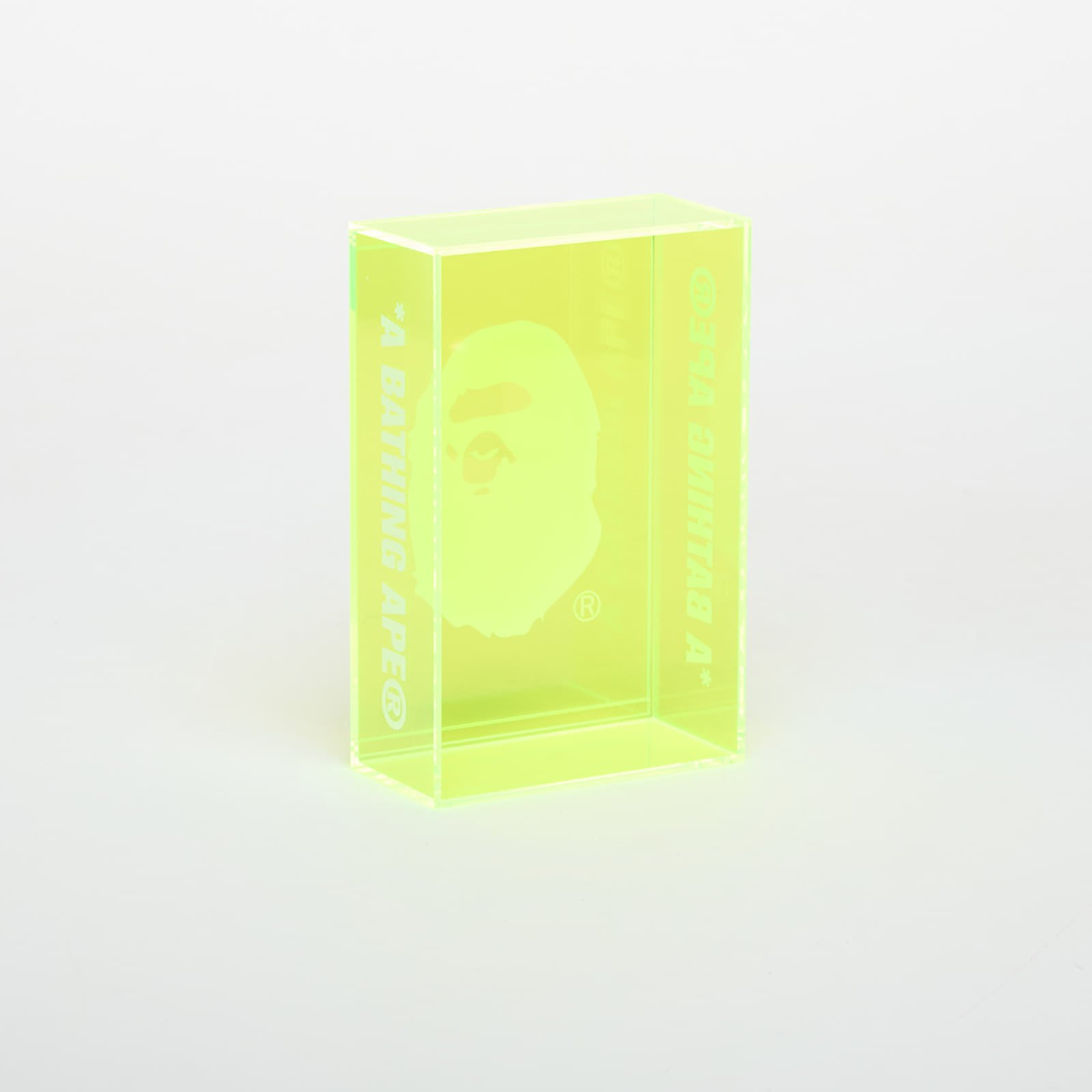 Inne A BATHING APE Bape Stacking Acrylic Case Yellow