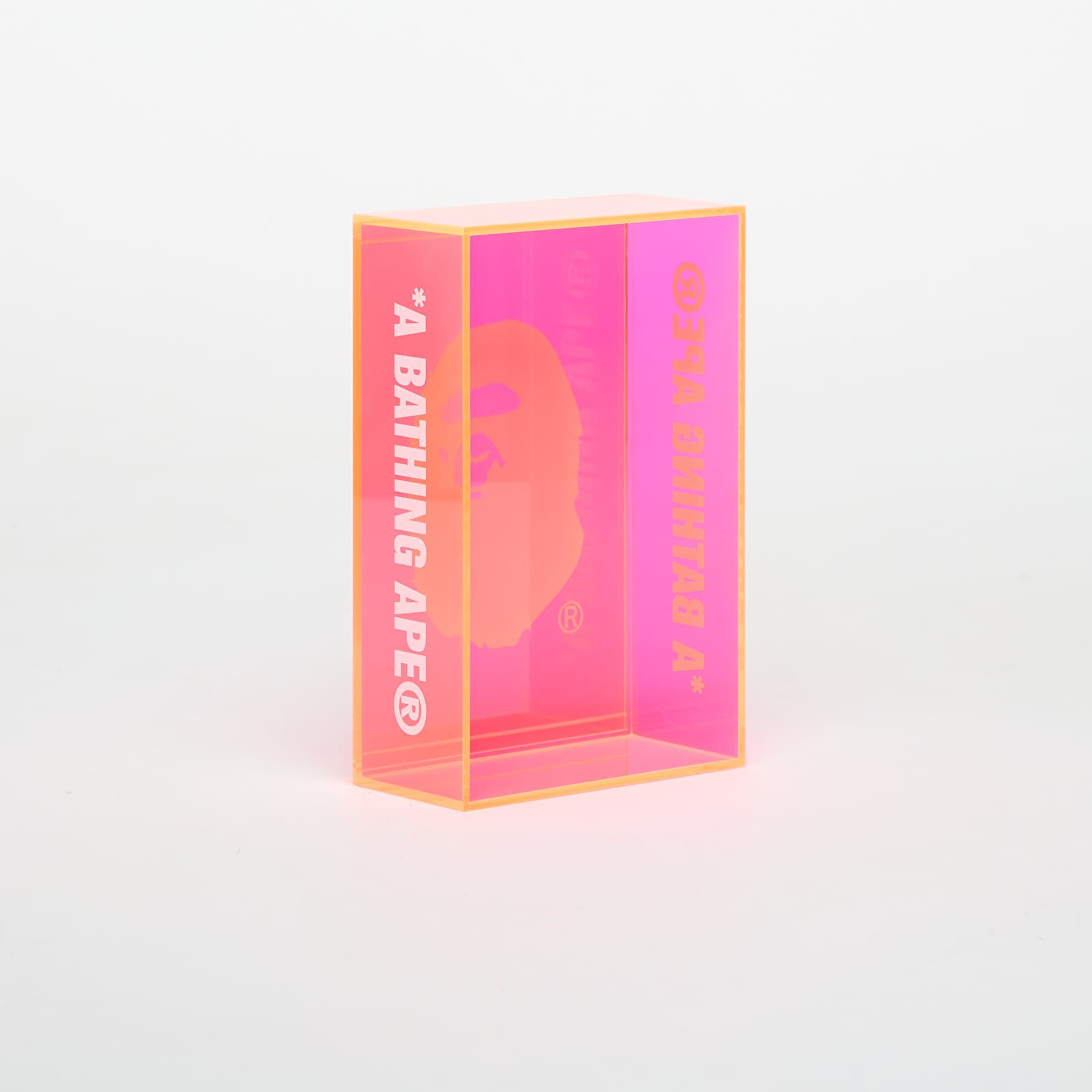 Inne A BATHING APE Bape Stacking Acrylic Case Pink