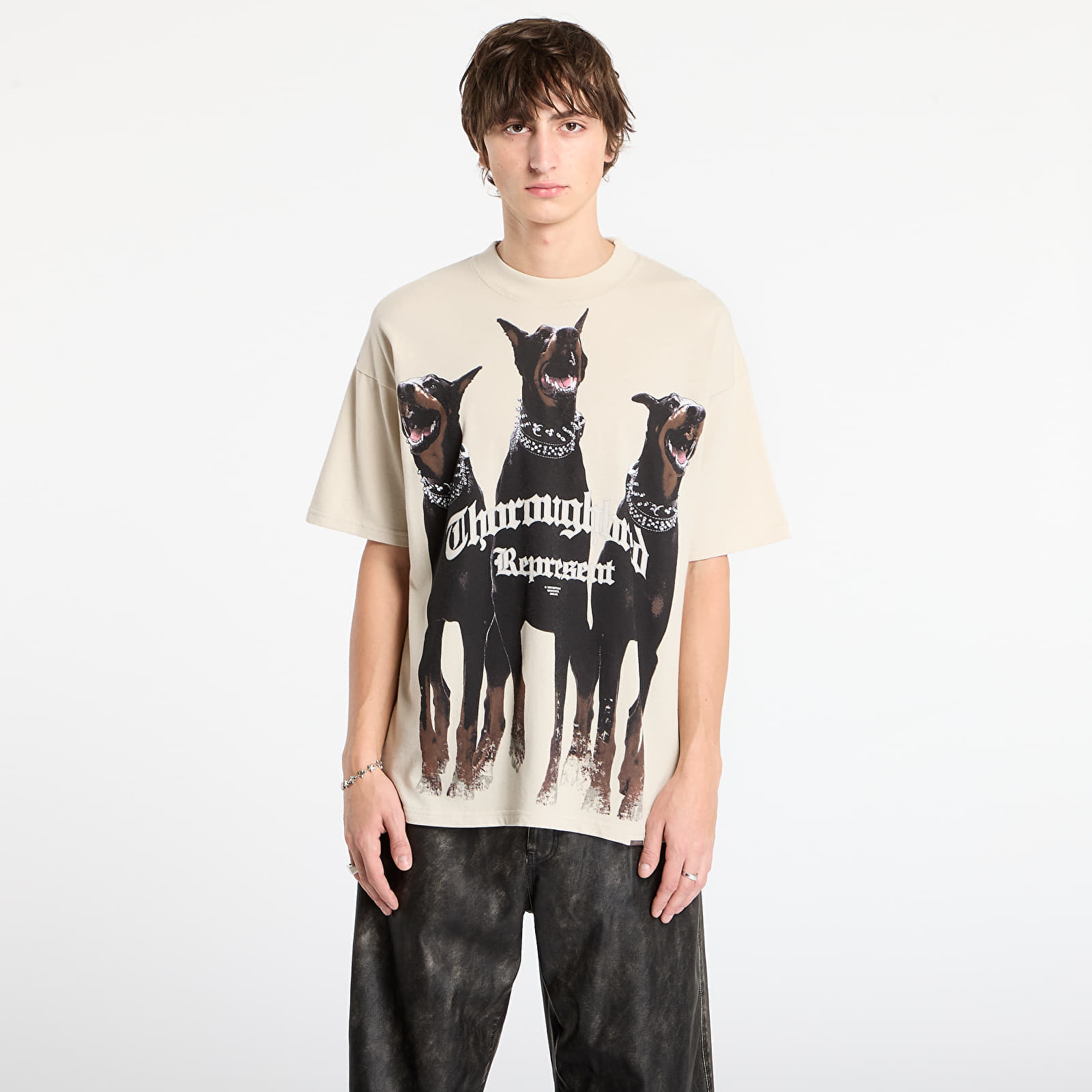 Tricou REPRESENT Thoroughbred T-Shirt Vintage White S