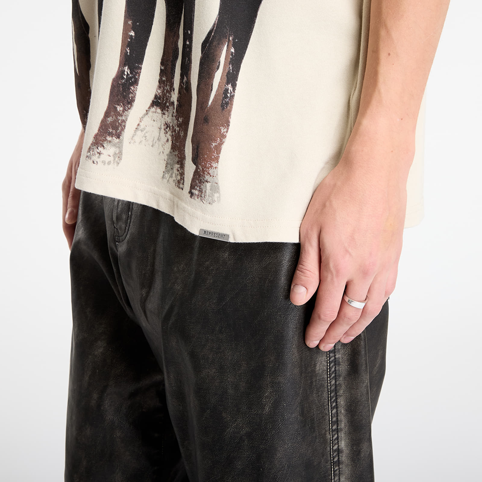 T-shirts REPRESENT Thoroughbred T-Shirt Vintage White