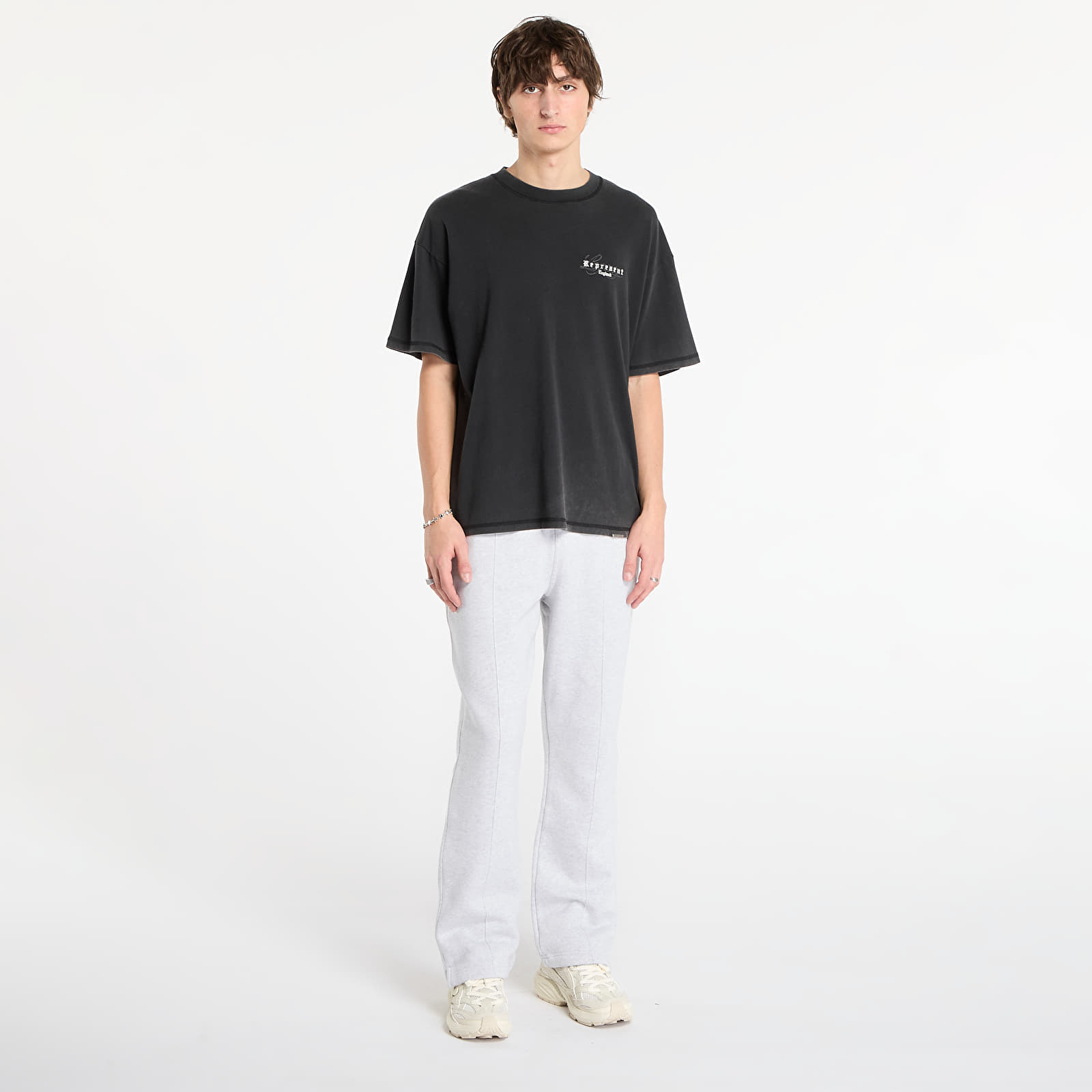 Calças Jogger REPRESENT Initial Sweatpants Ice Grey Marl