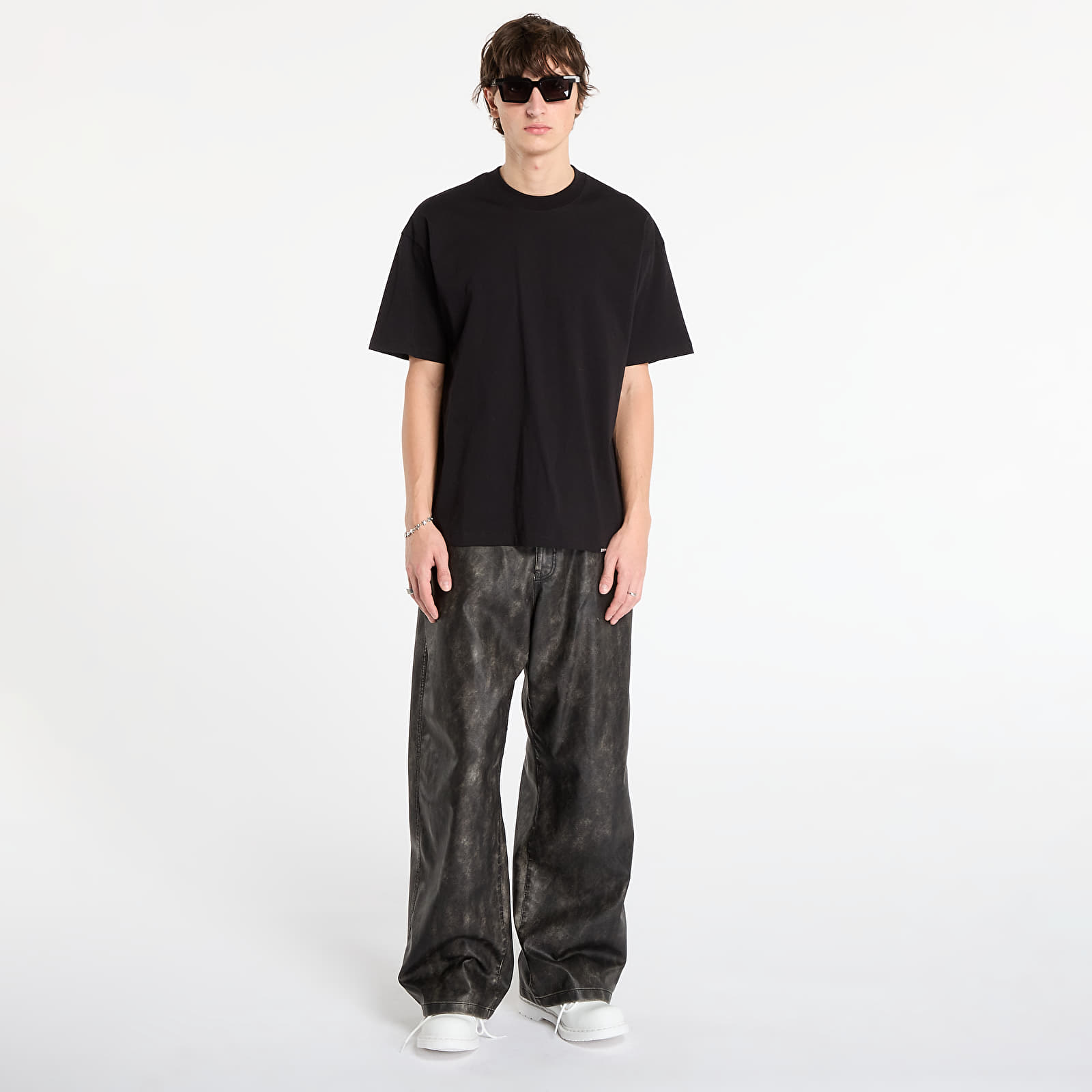 Koszulki REPRESENT Initial Oversized T-Shirt Black