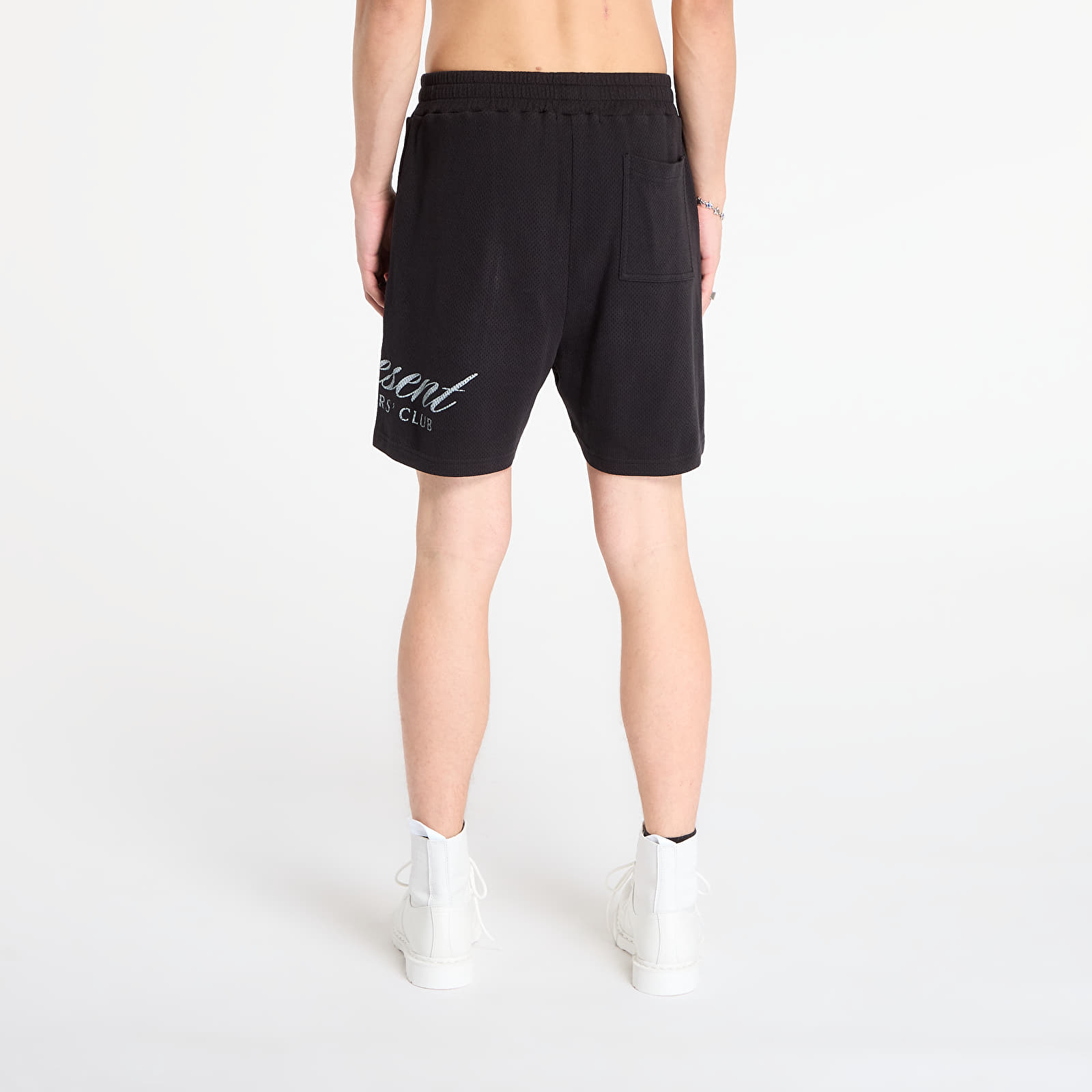 Shorts REPRESENT Represent Owners Club Script Mesh Shorts Black